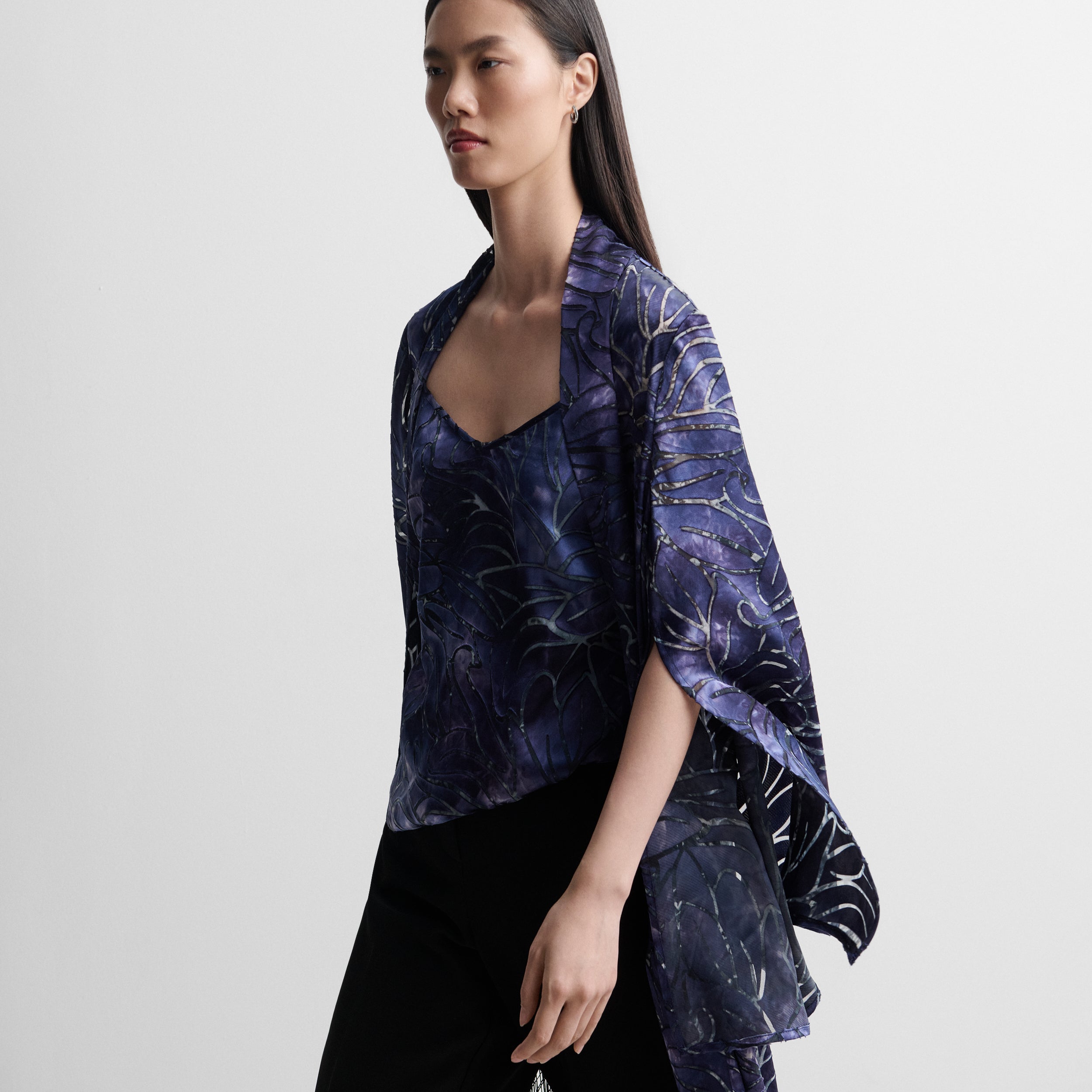 Top en tissu fantaisie