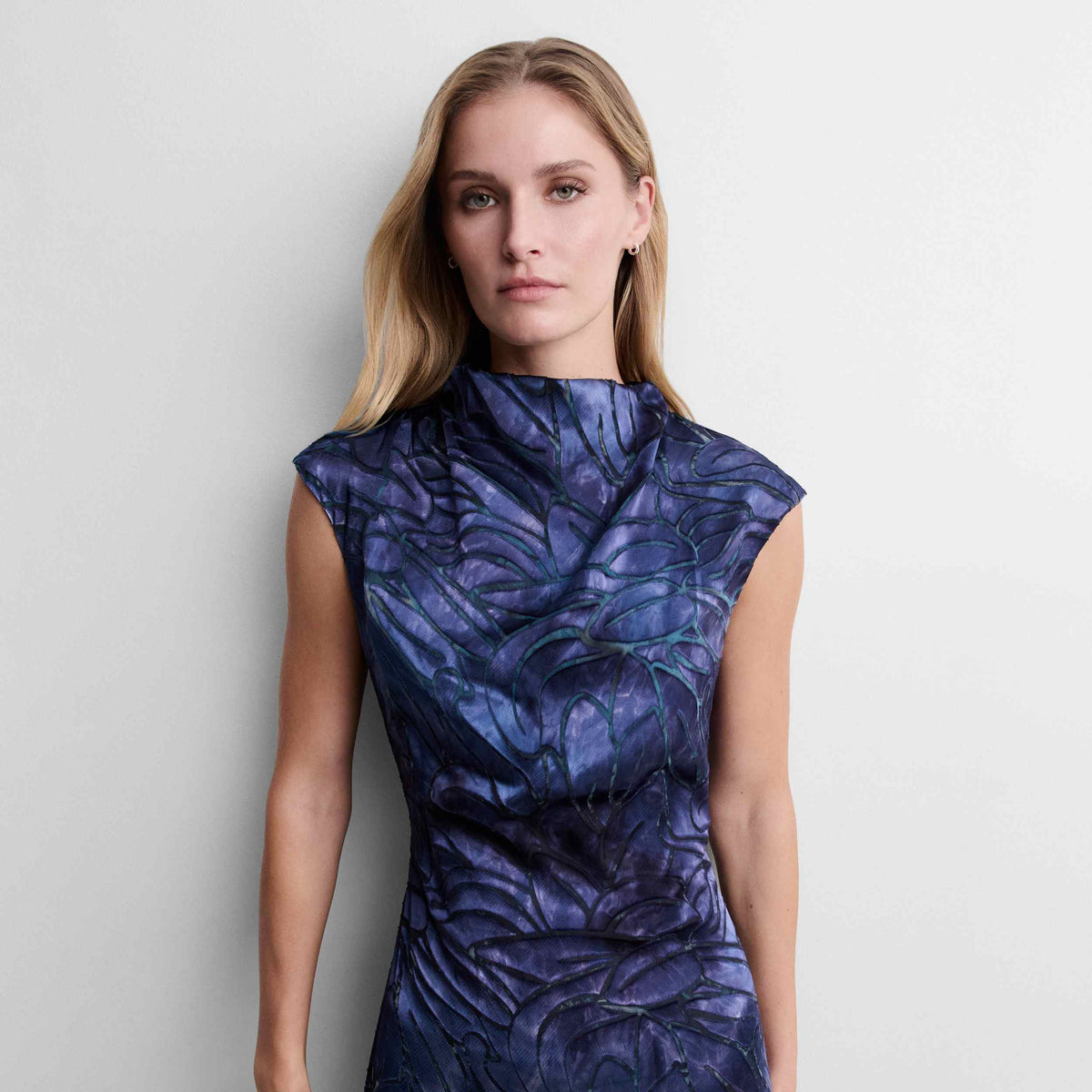 Robe midi à franges