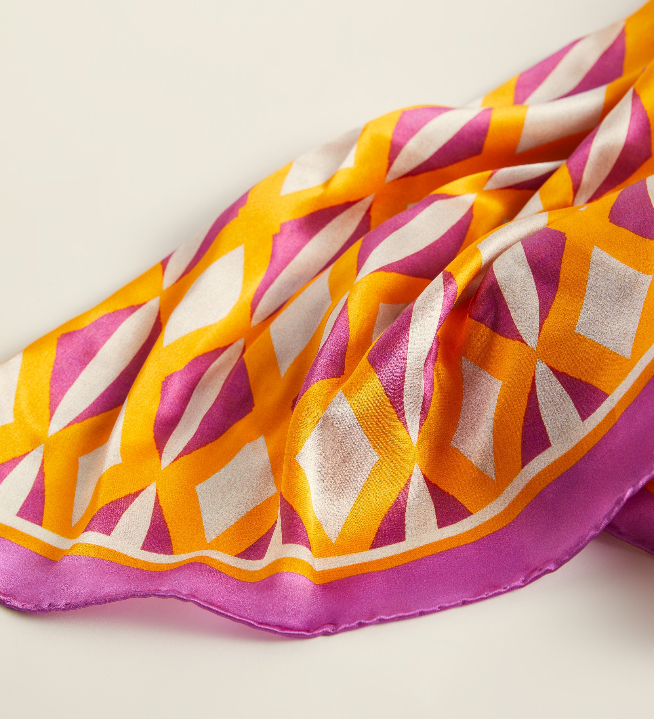 Pañuelo estampado seda
