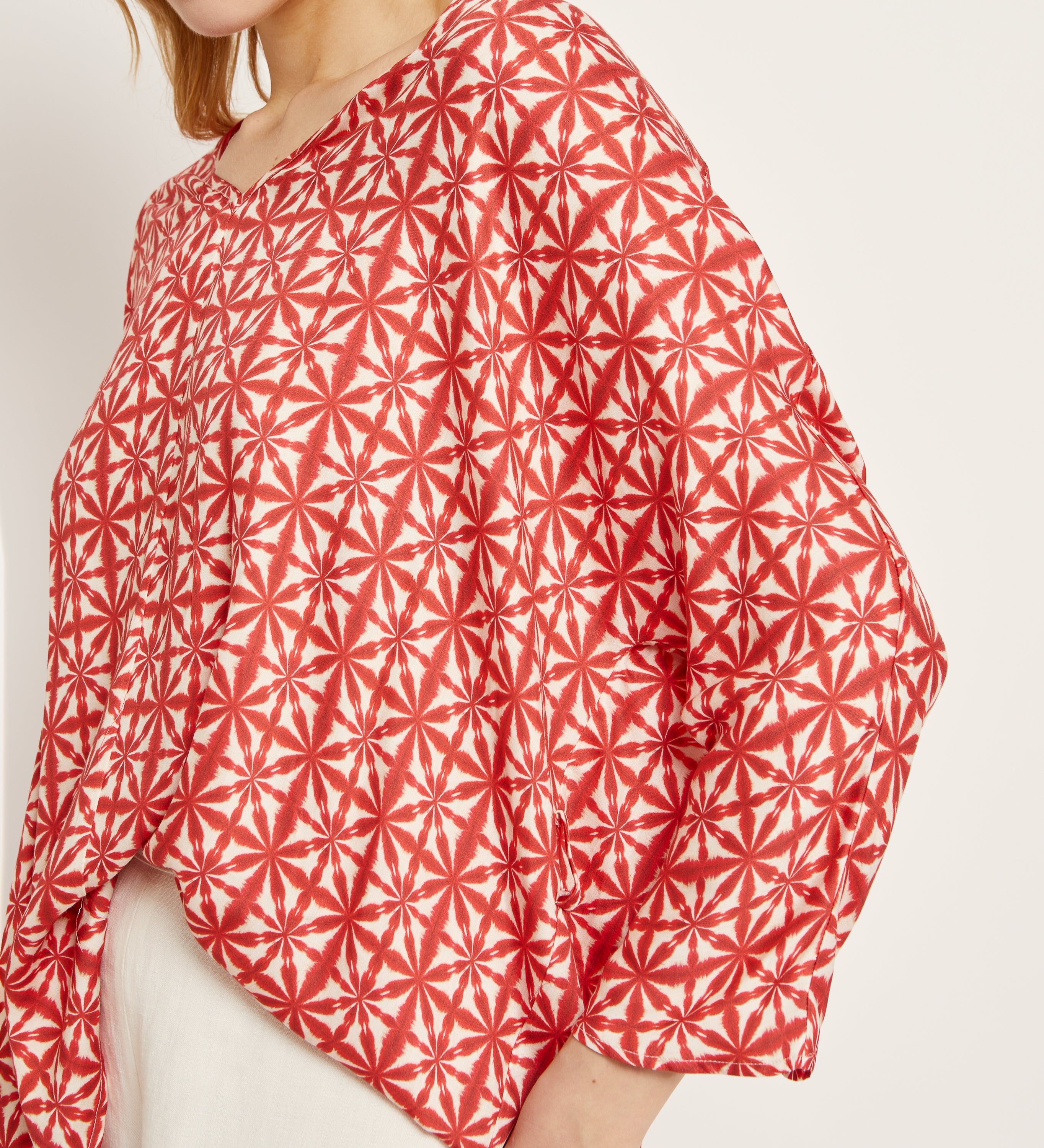 Blusón estampado