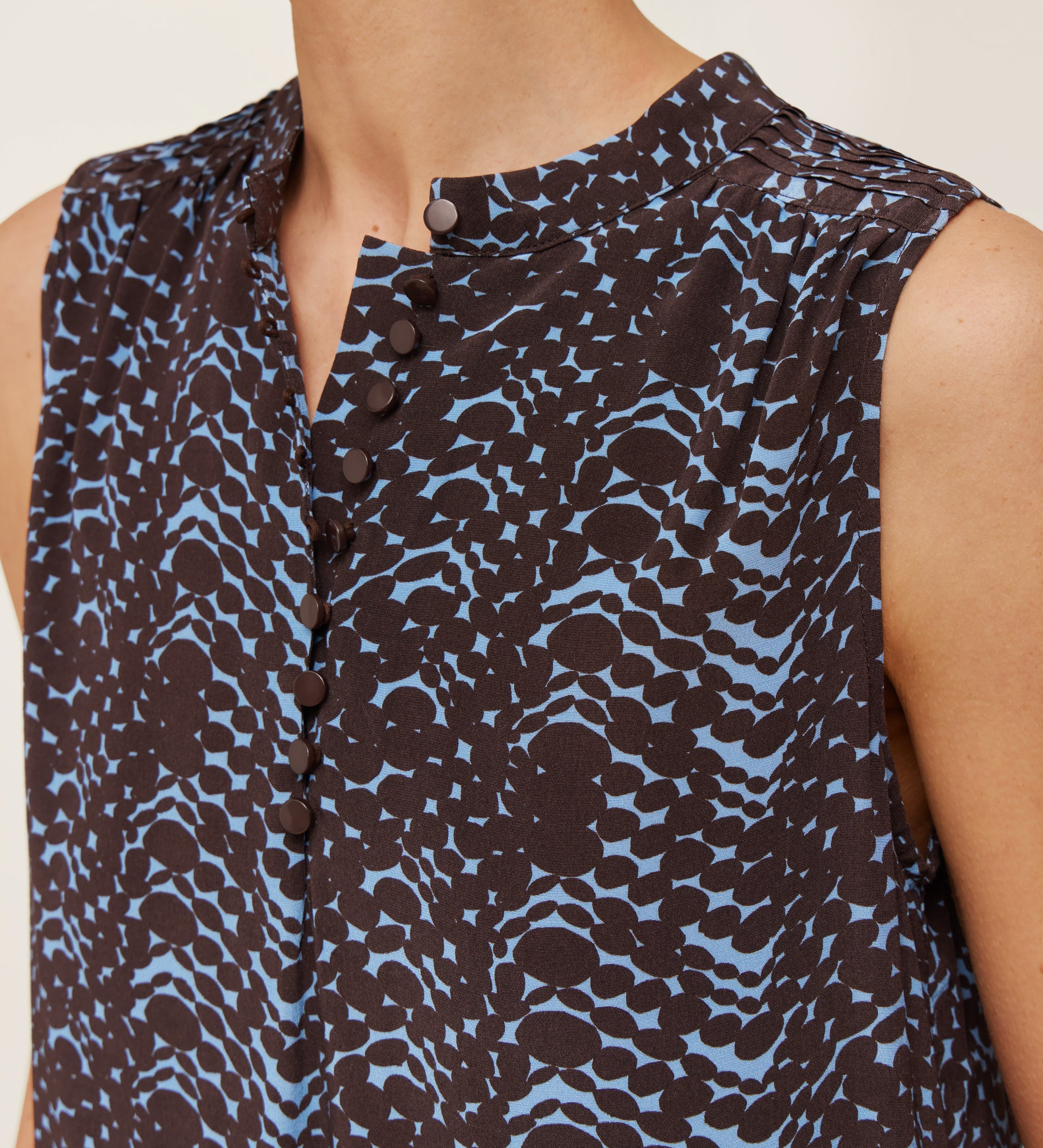 Blusa sisada estampada