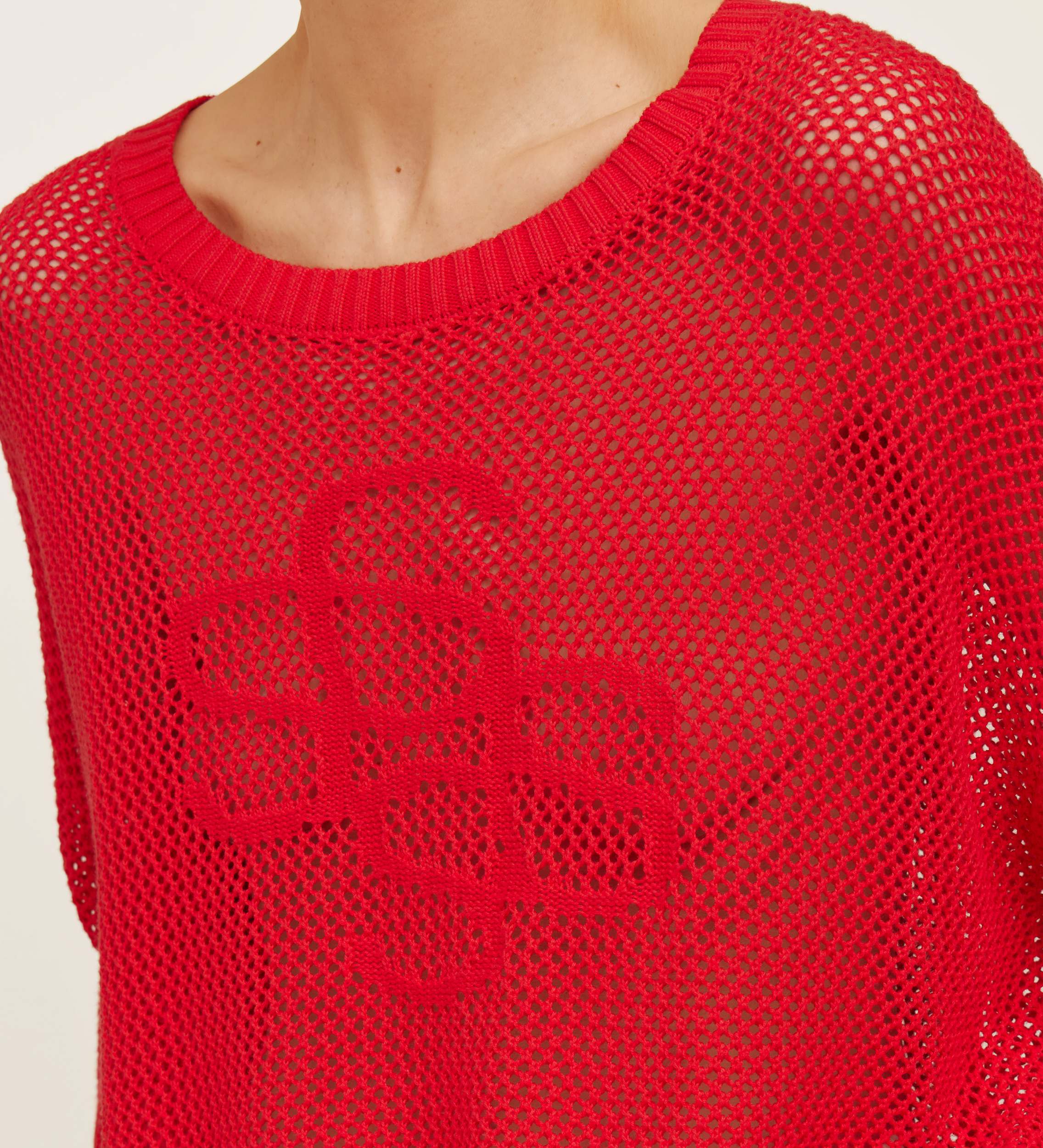 Pull ajouré logo