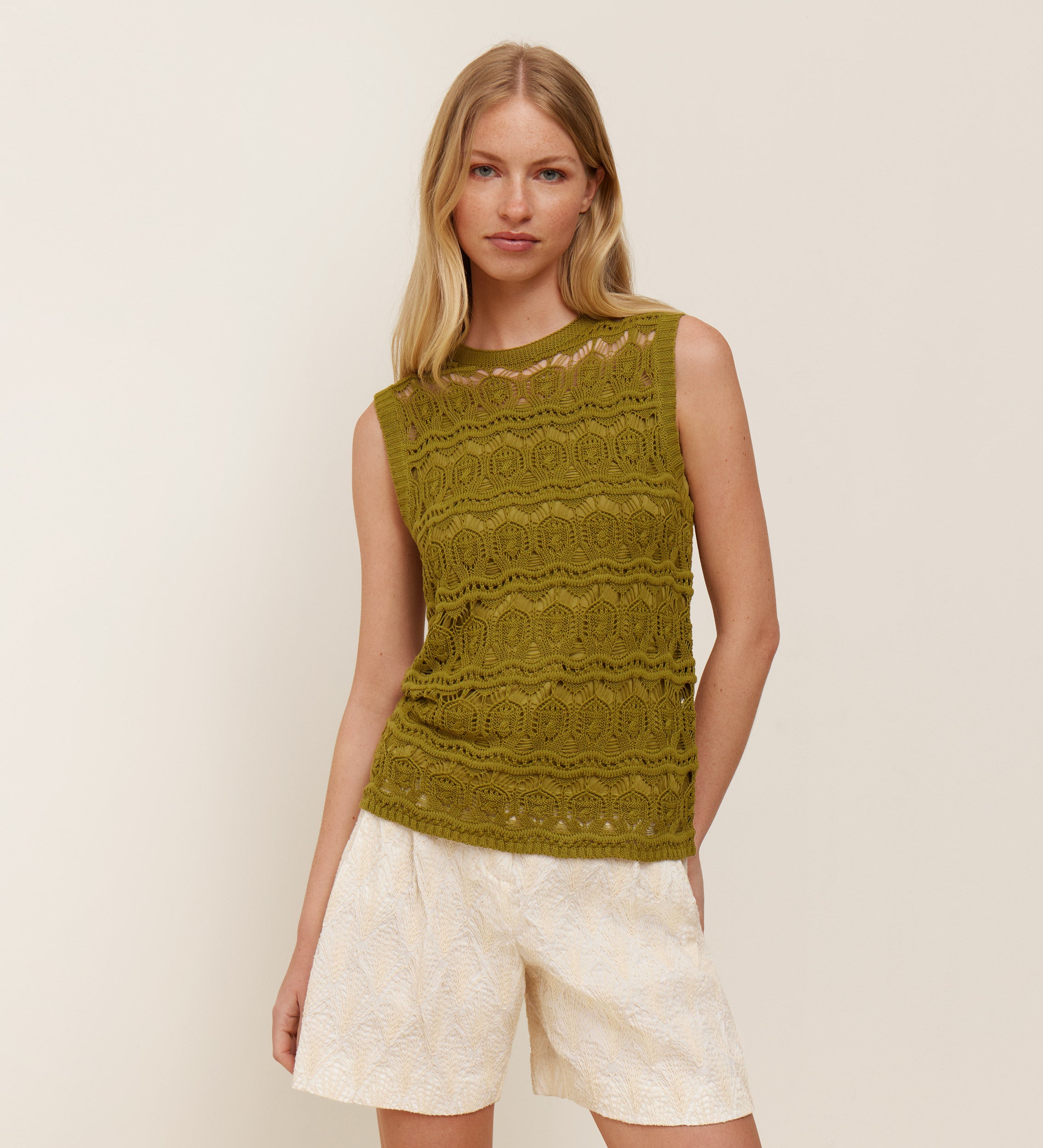 Top tricot calados