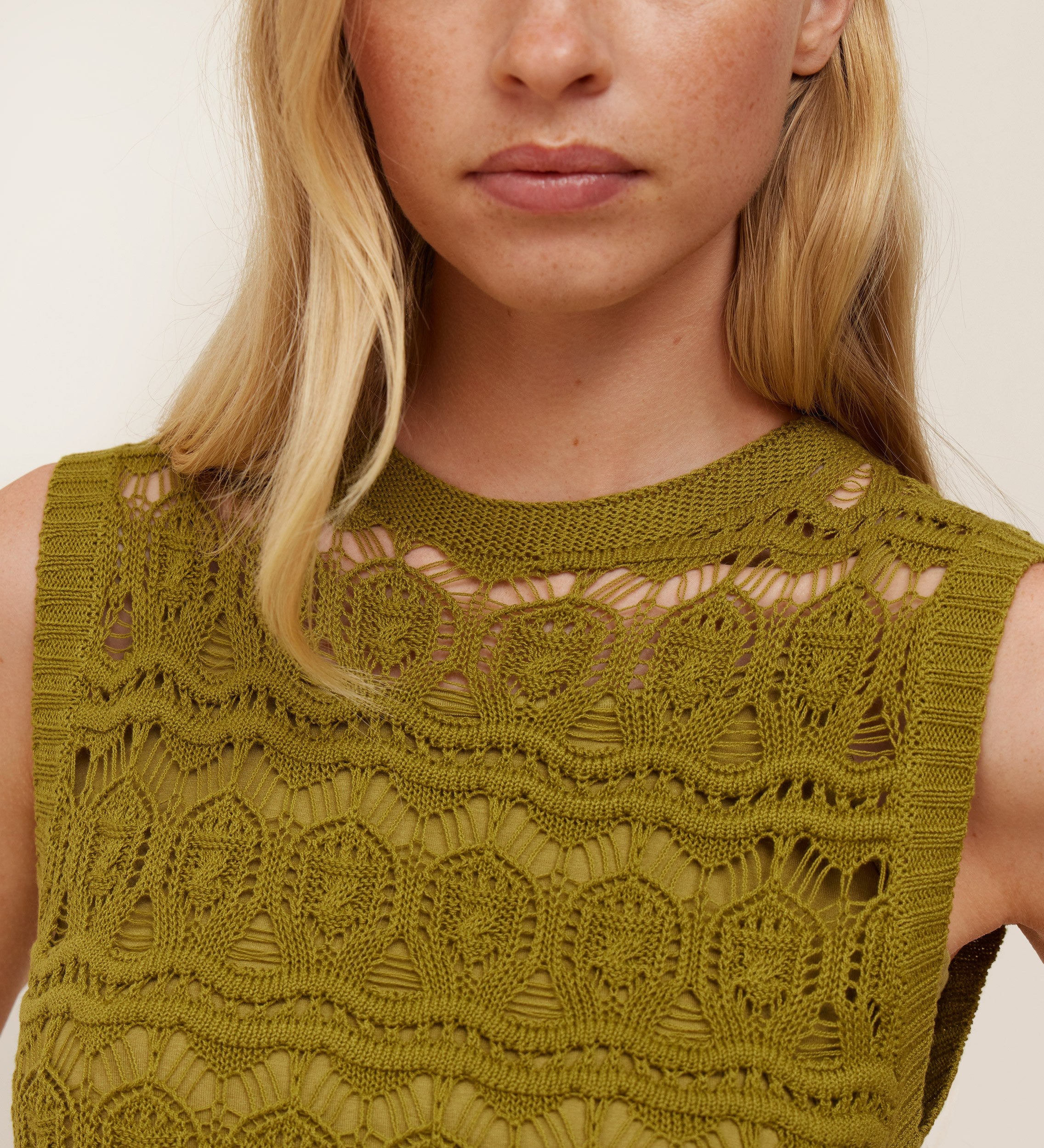 Top tricot calados