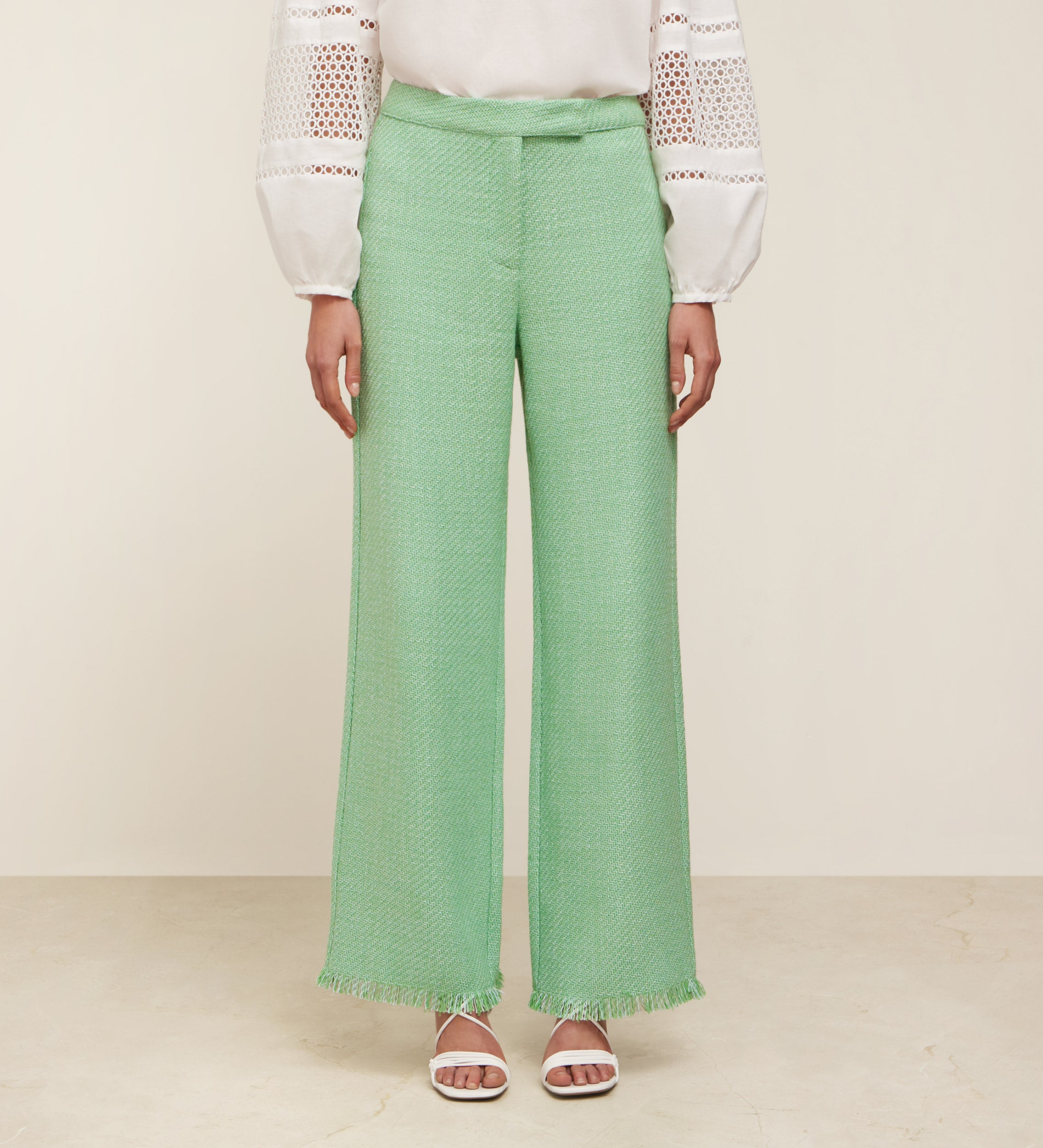 Pantalon tweed