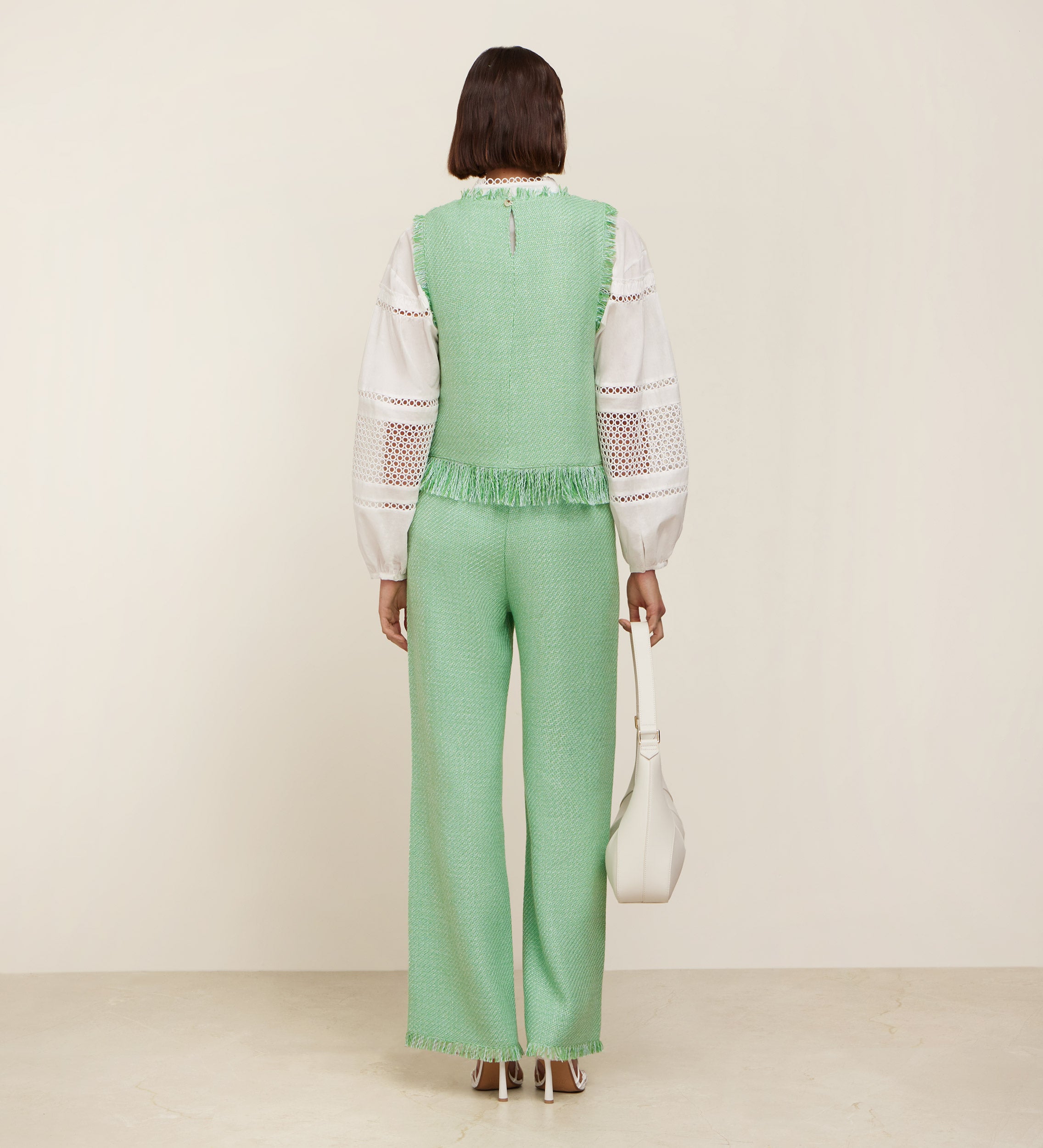 Pantalon tweed