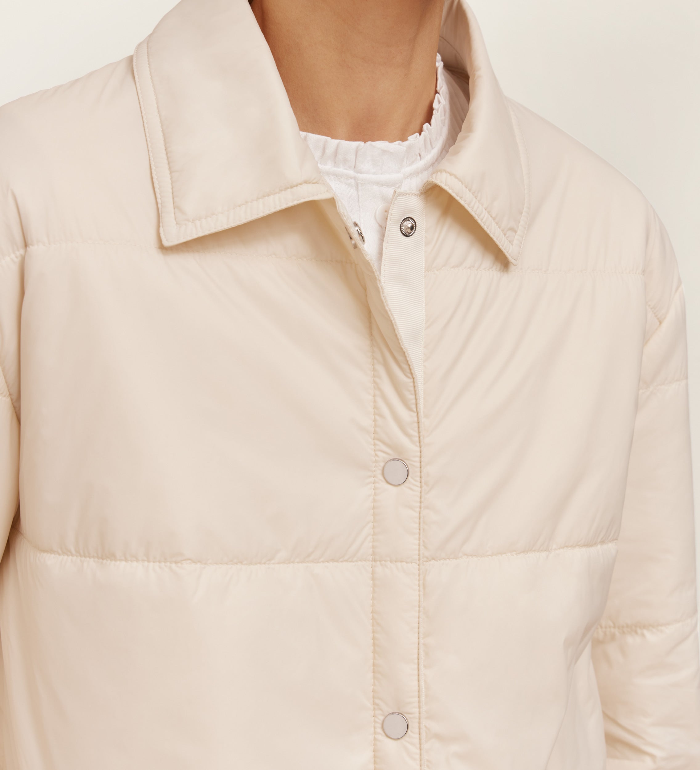 Parka courte réversible