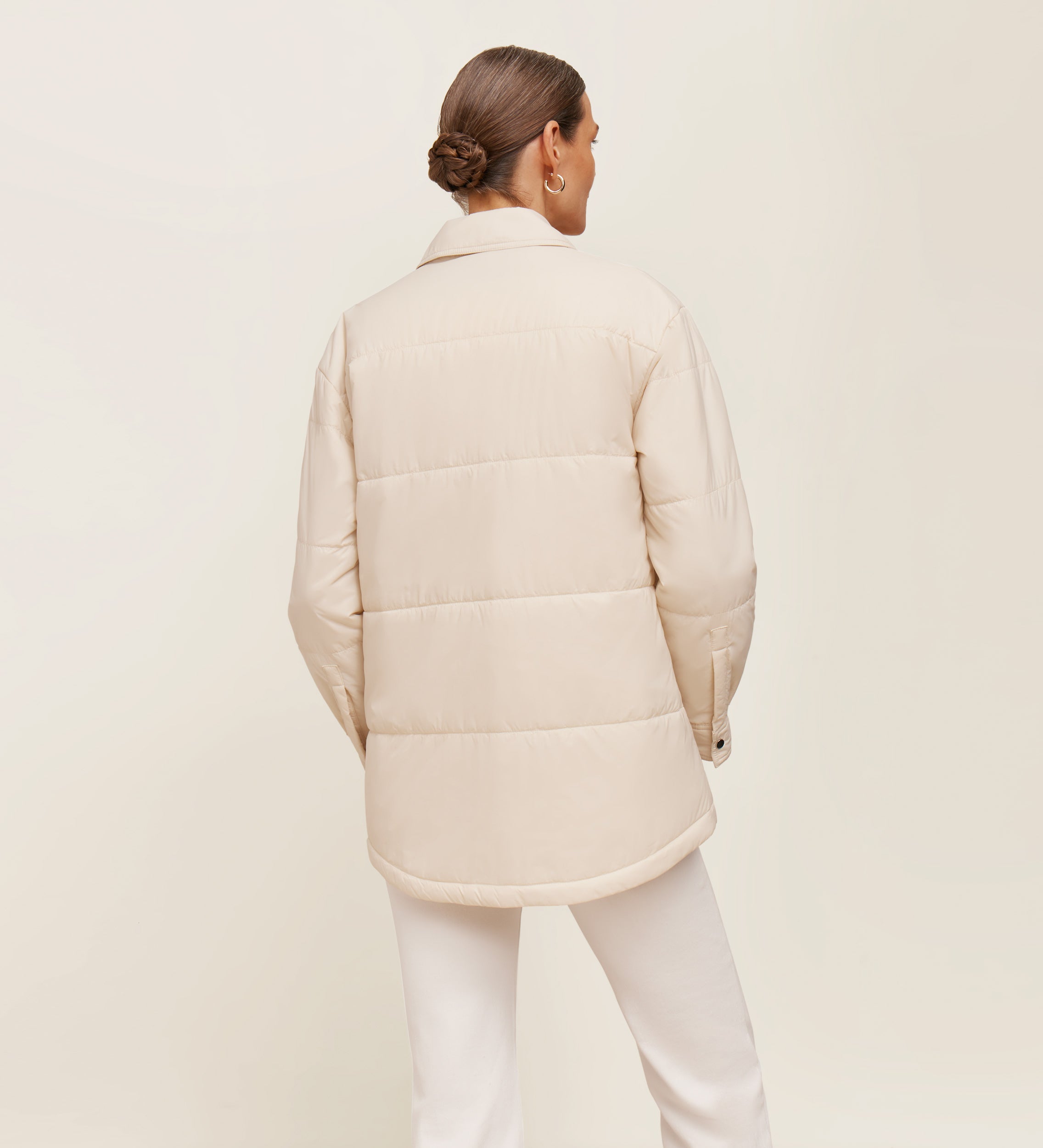 Parka courte réversible