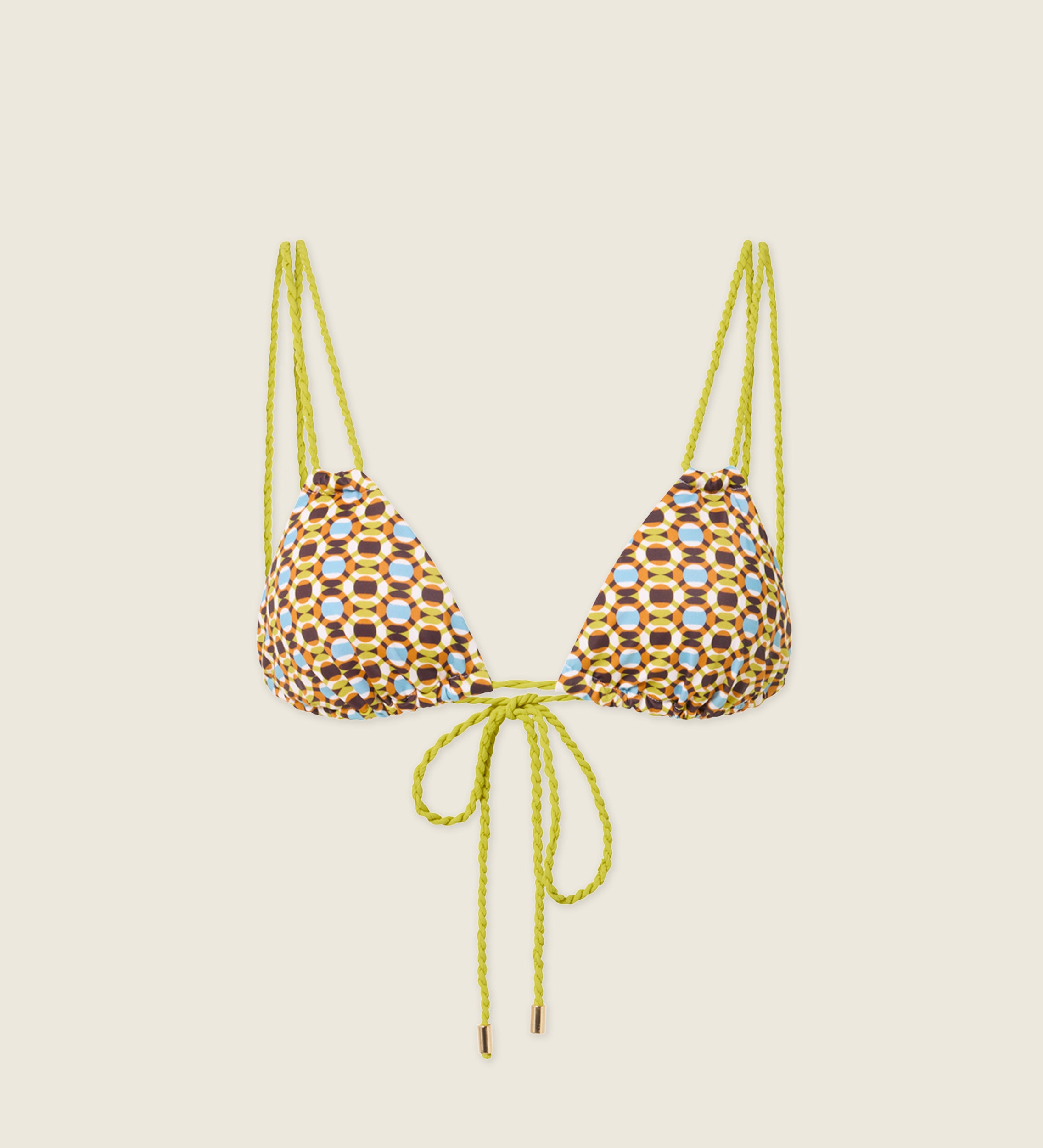 Top de bikini triangular
