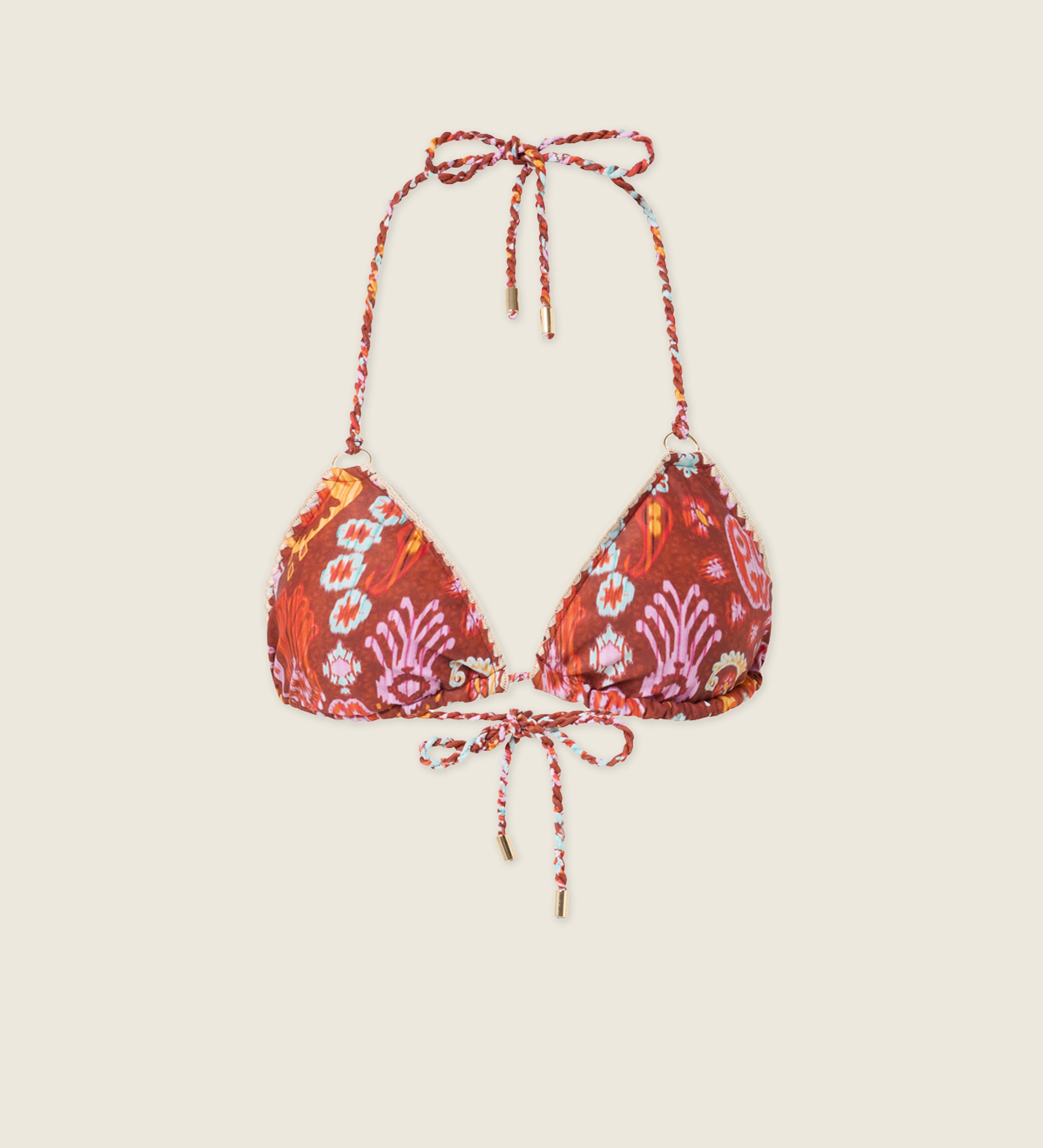 Top de bikini triangular