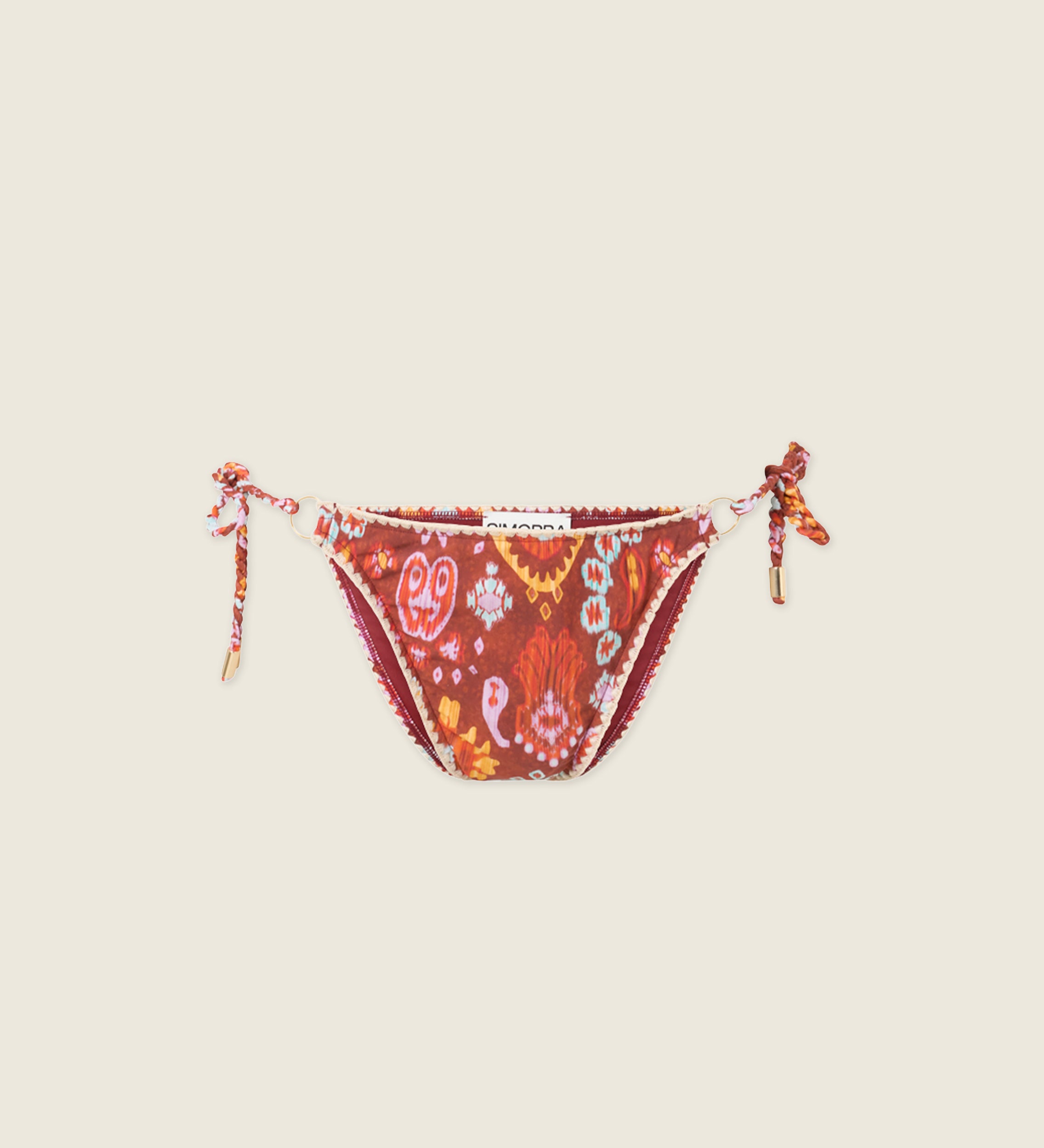 Braga de bikini ajustable con lazo