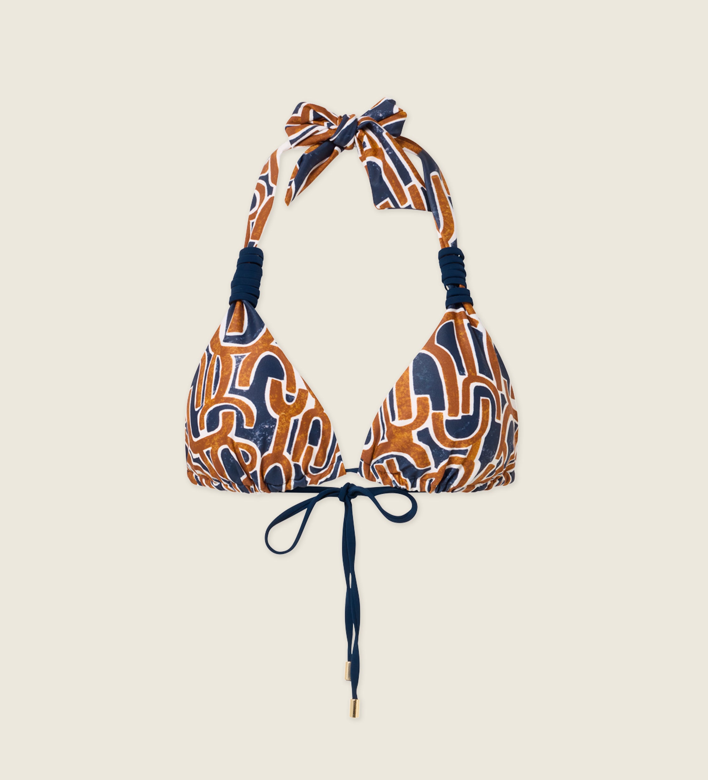 Top de bikini triangular