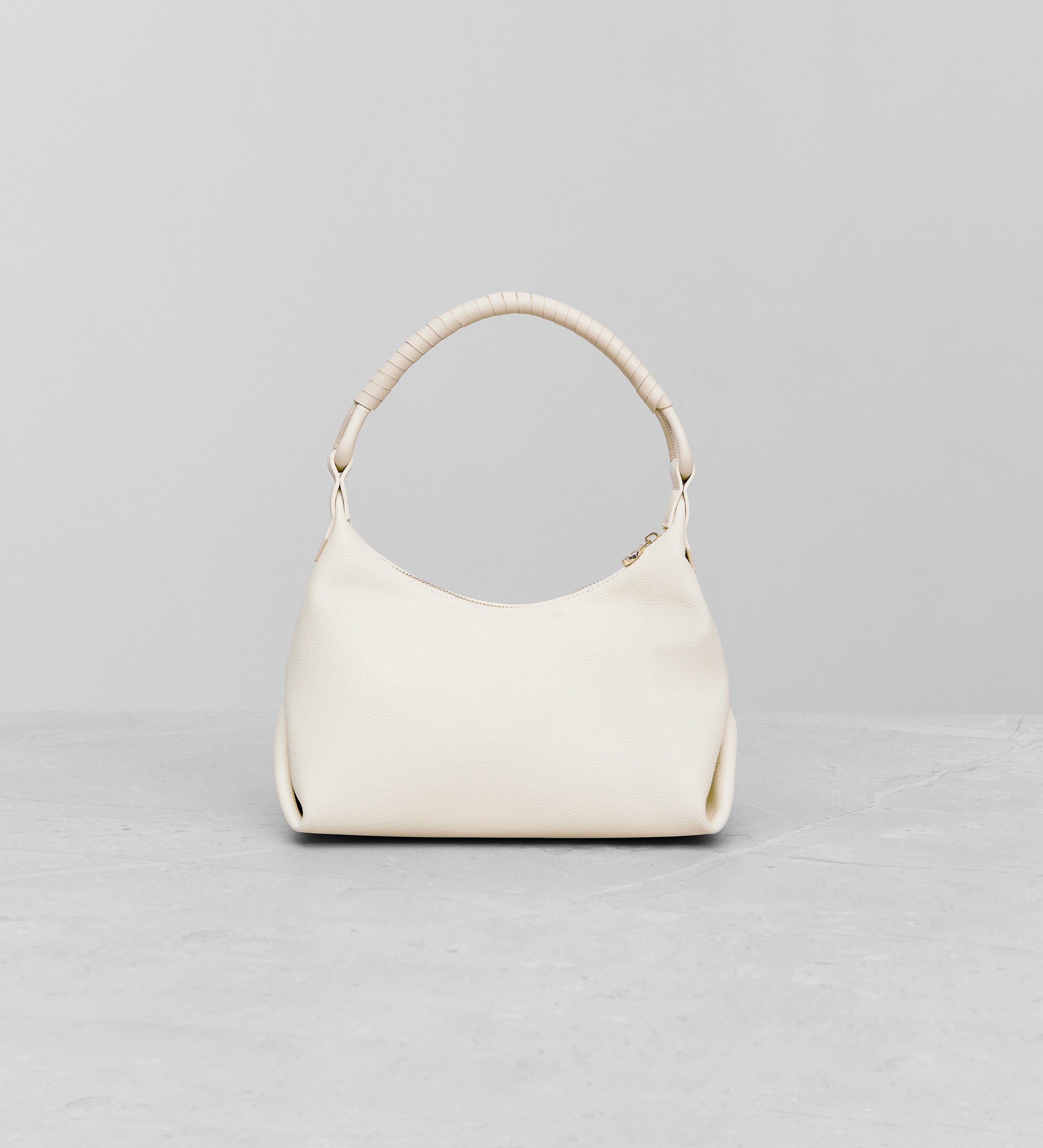Leather shoulder bag