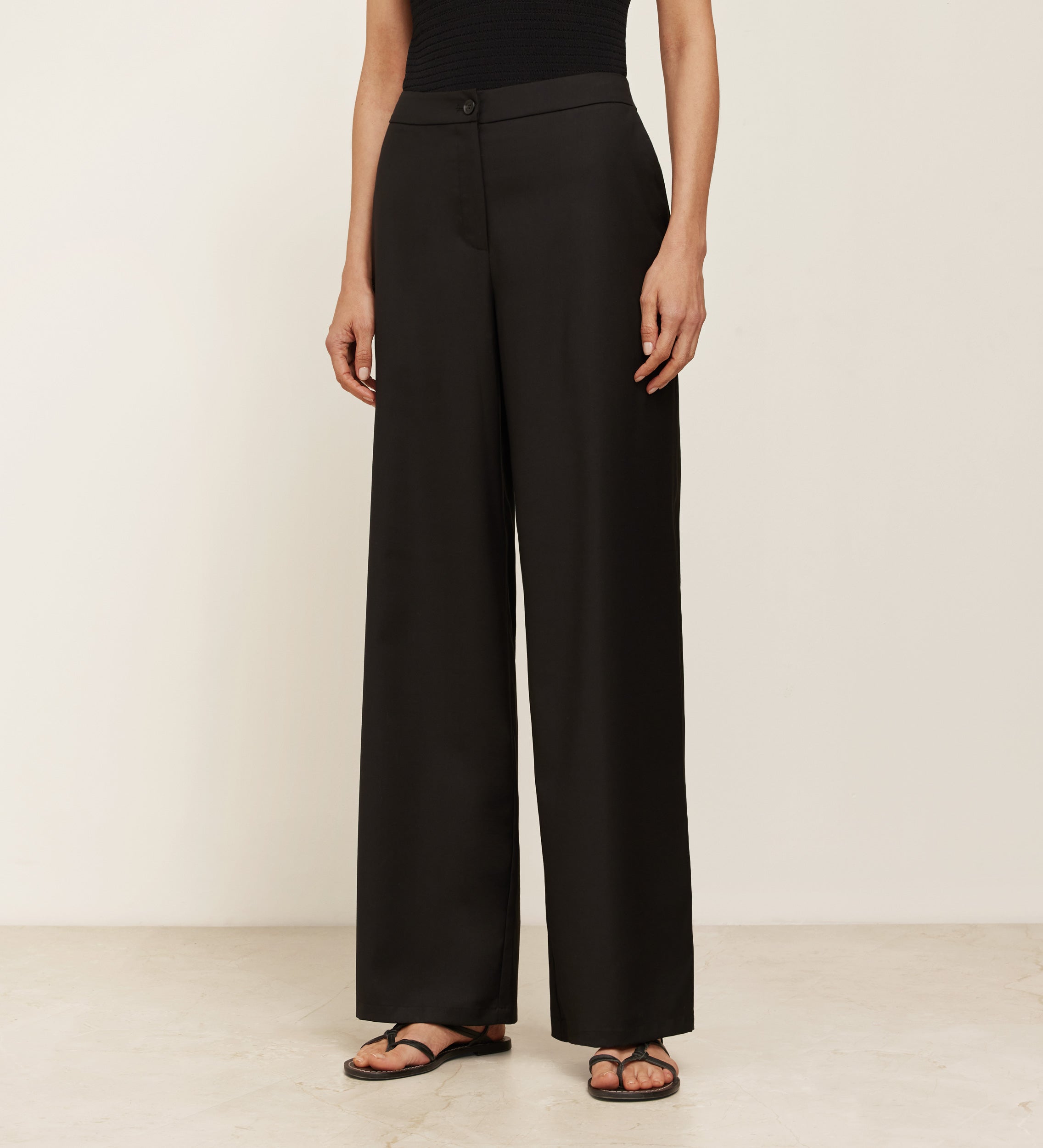Pantalon largo fluido