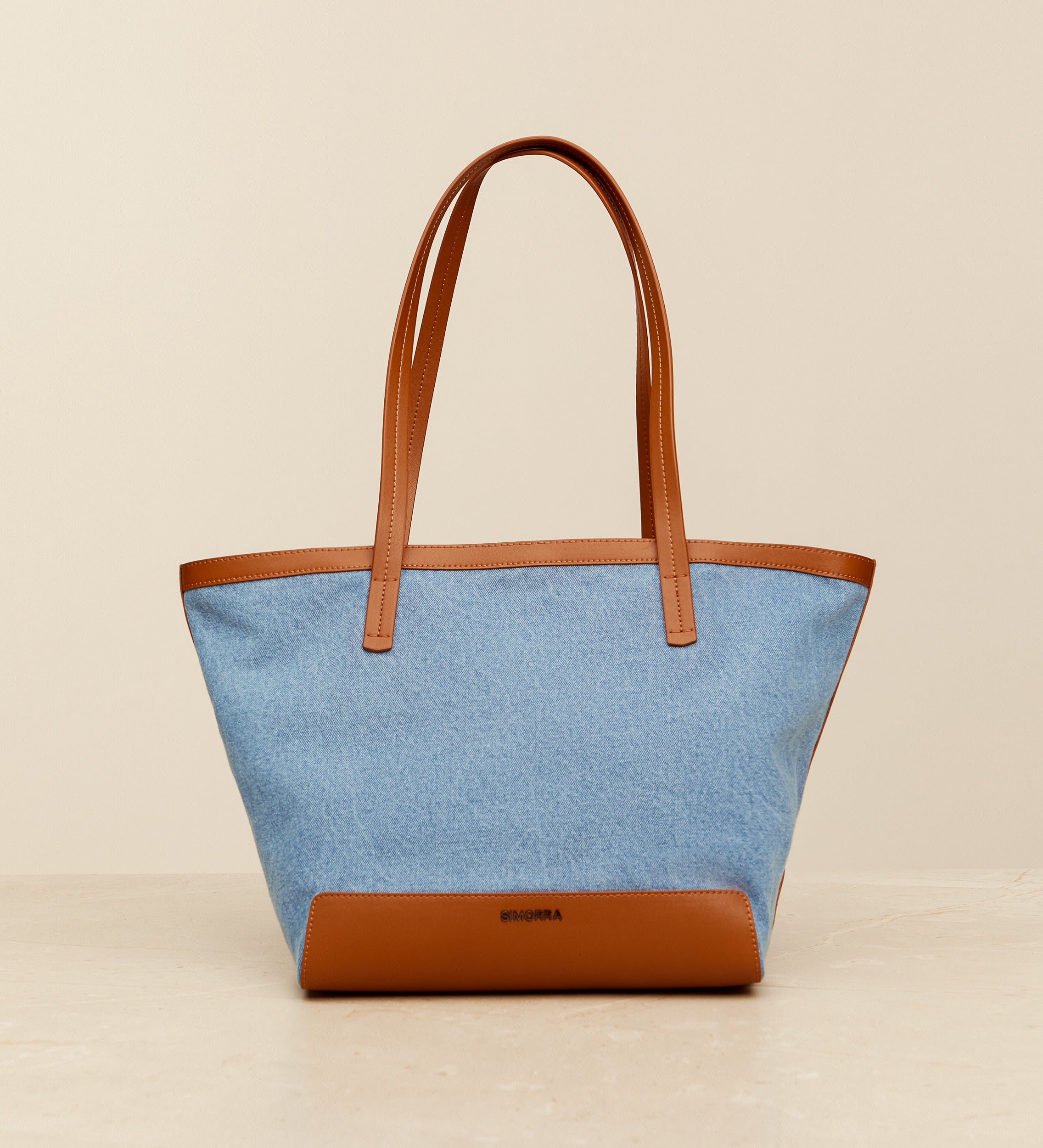 Denim tote bag