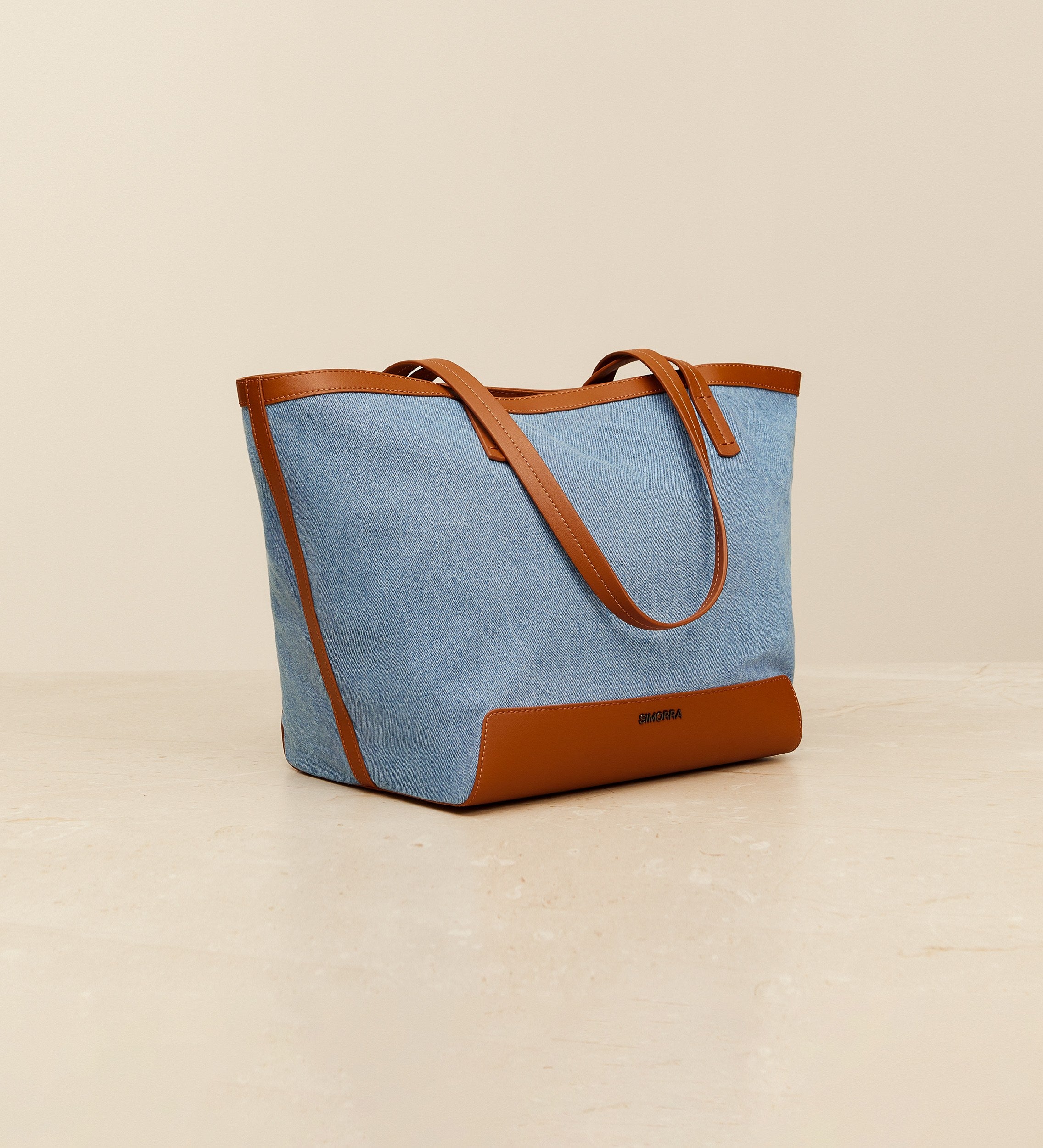 Denim tote bag