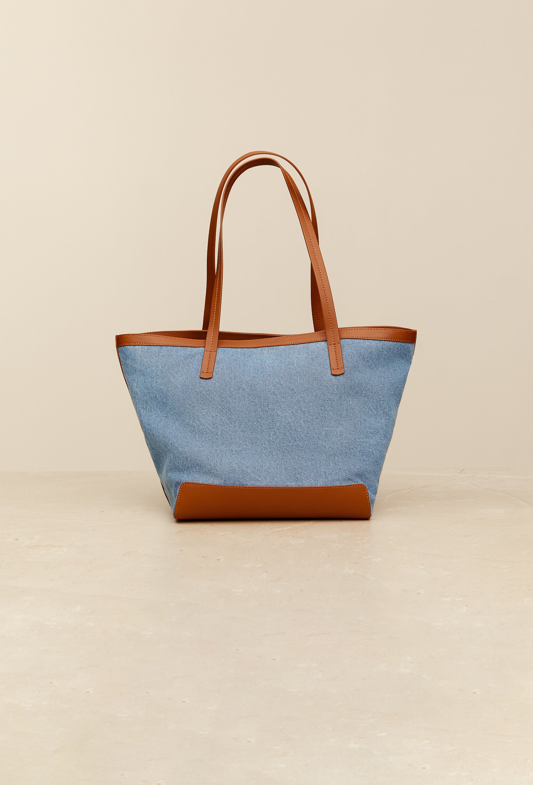 Denim tote bag