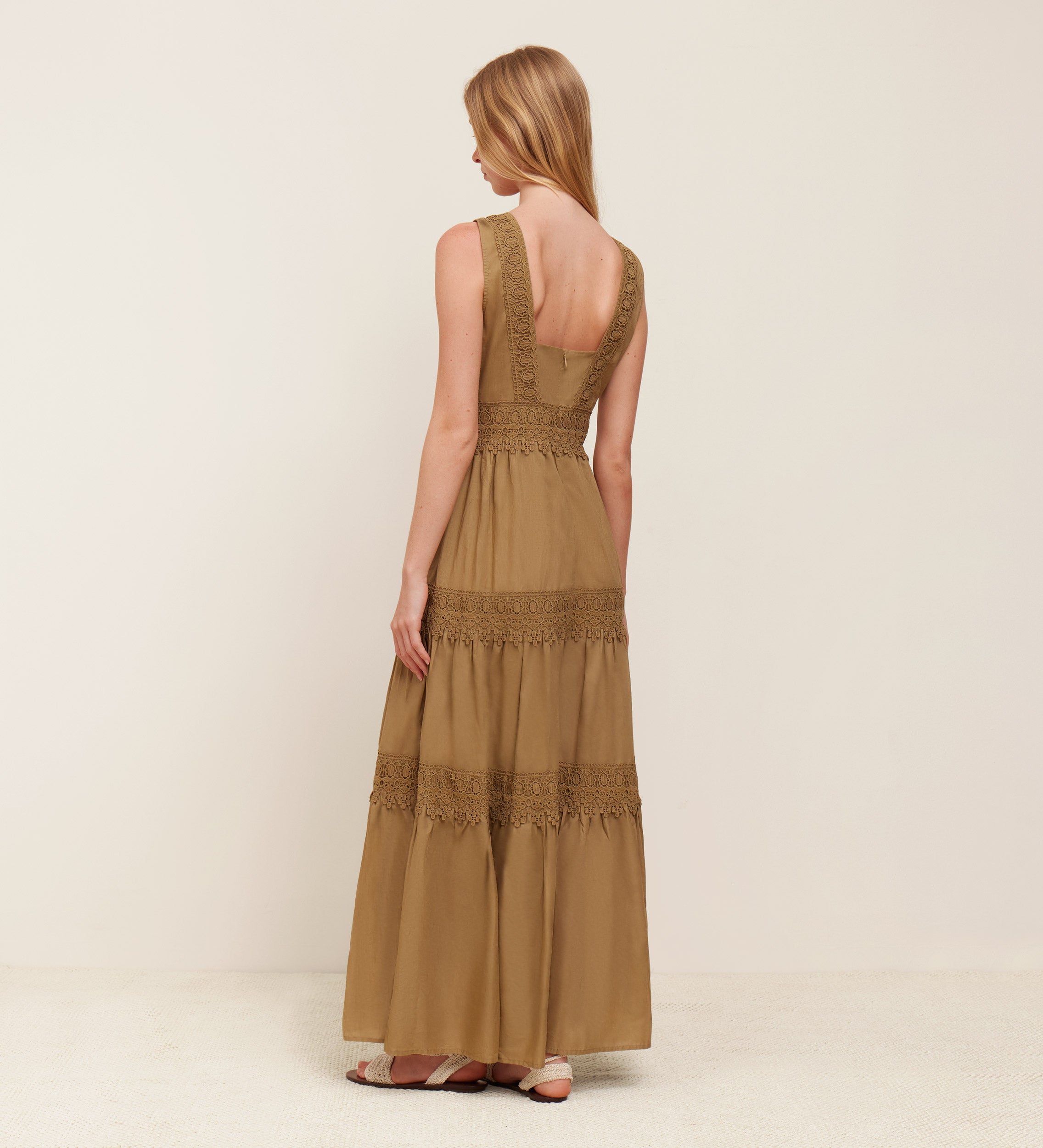 Long lace dress