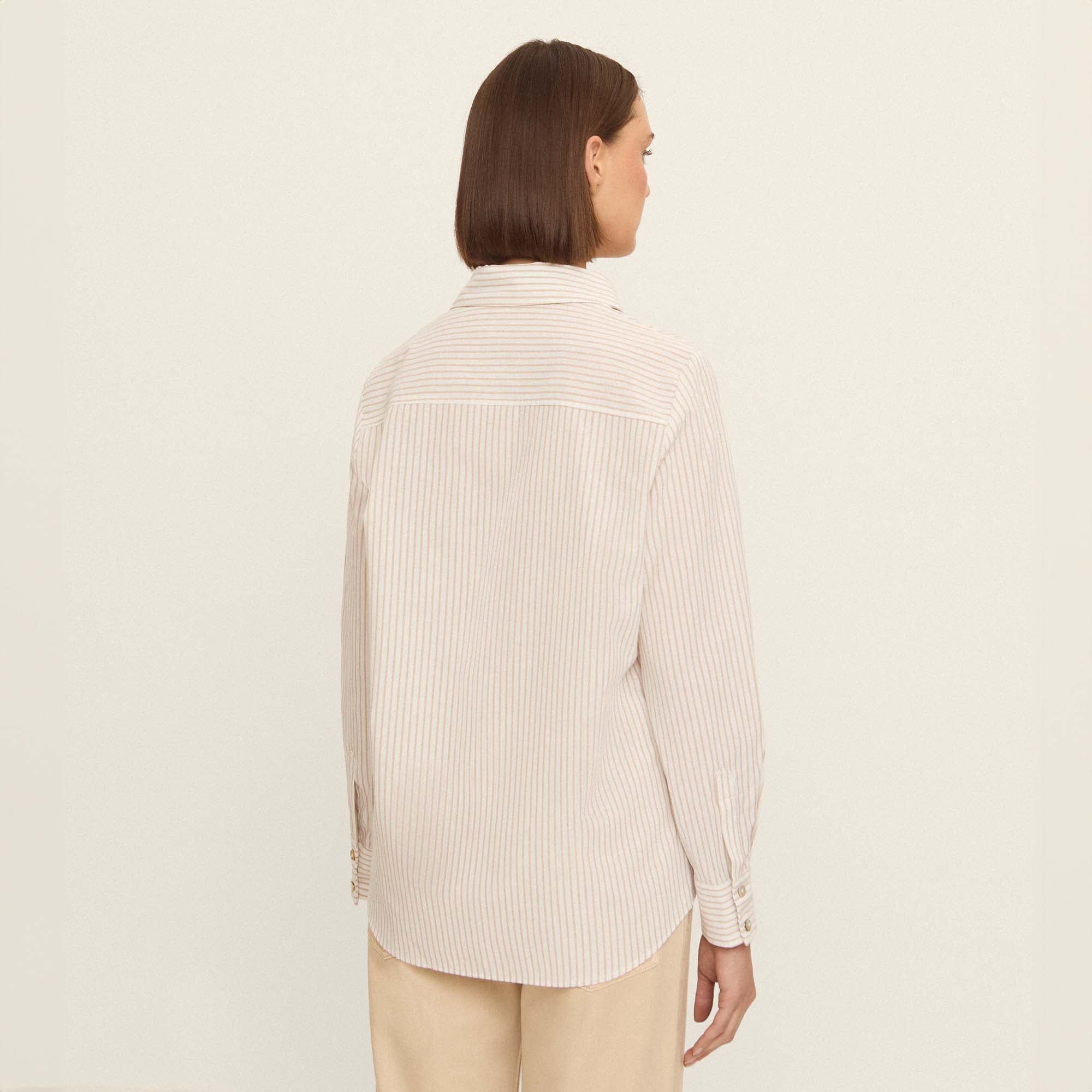 Striped cotton shirt