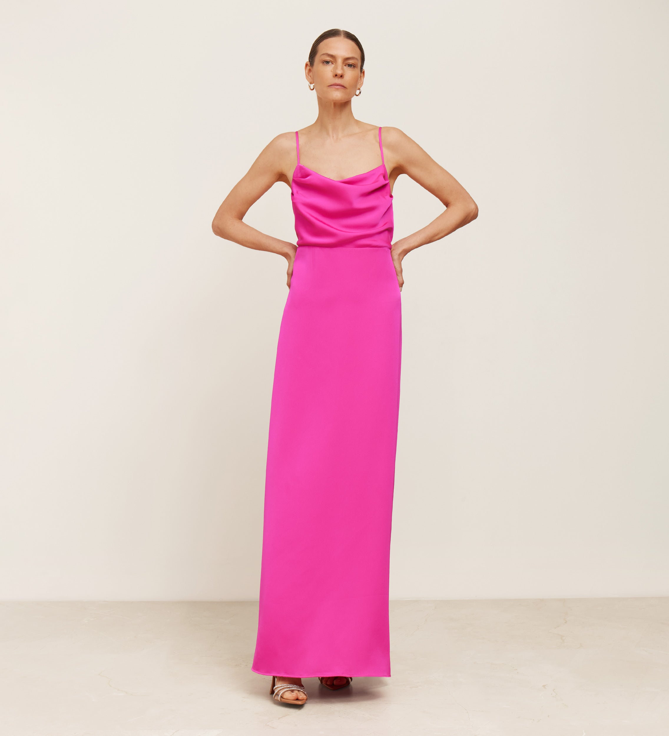 Long strappy dress
