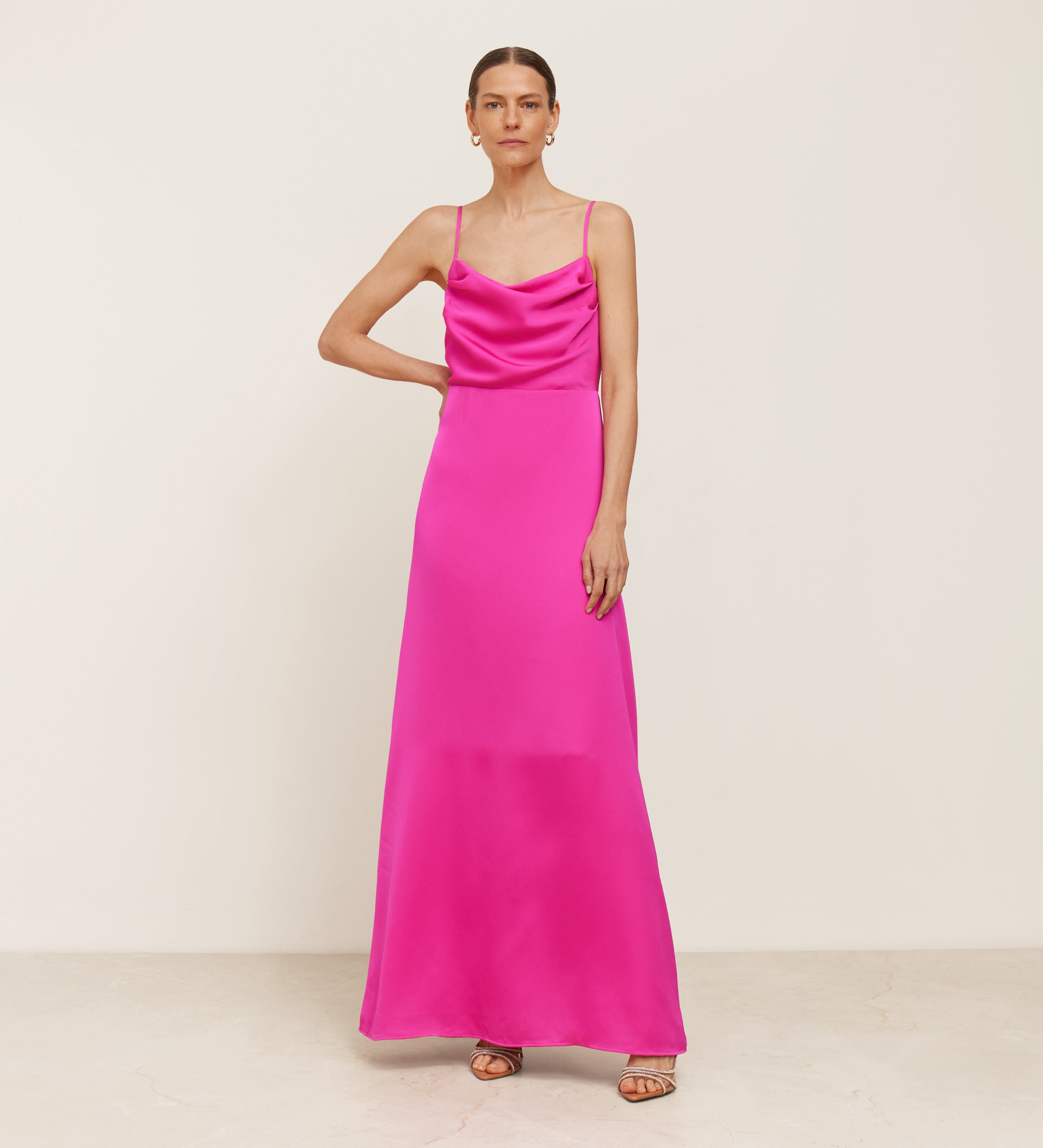 Long strappy dress