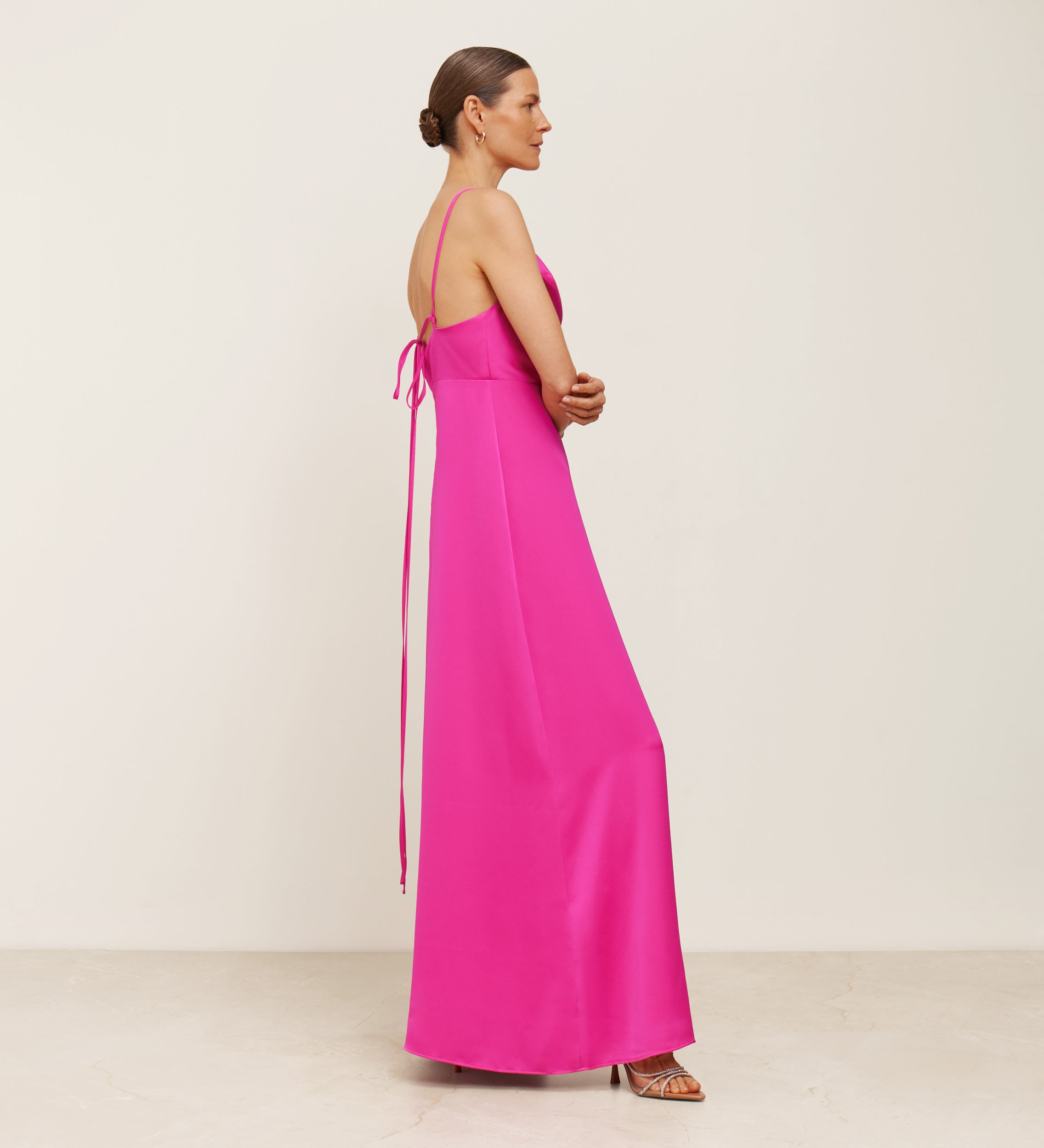 Long strappy dress