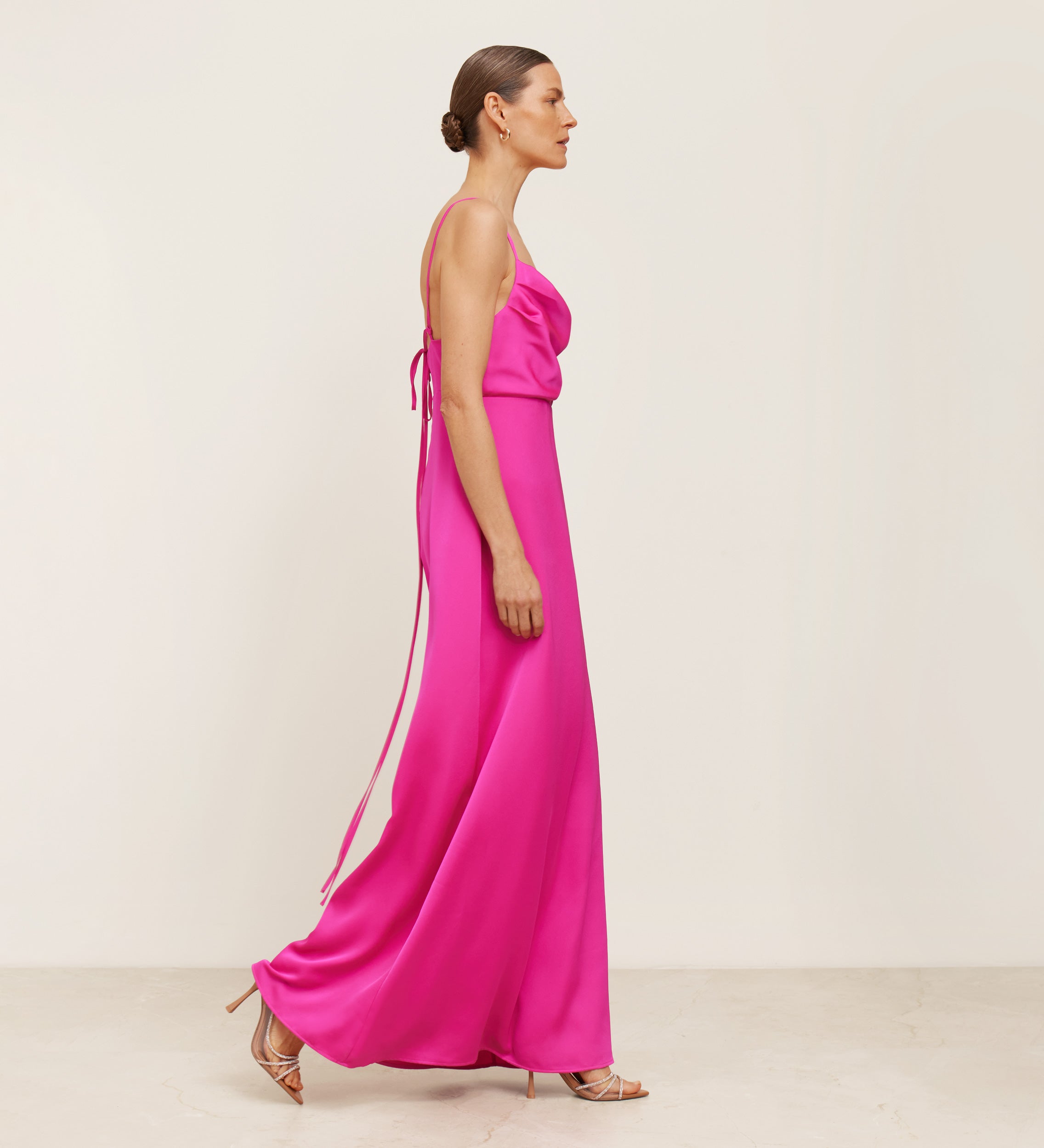 Long strappy dress