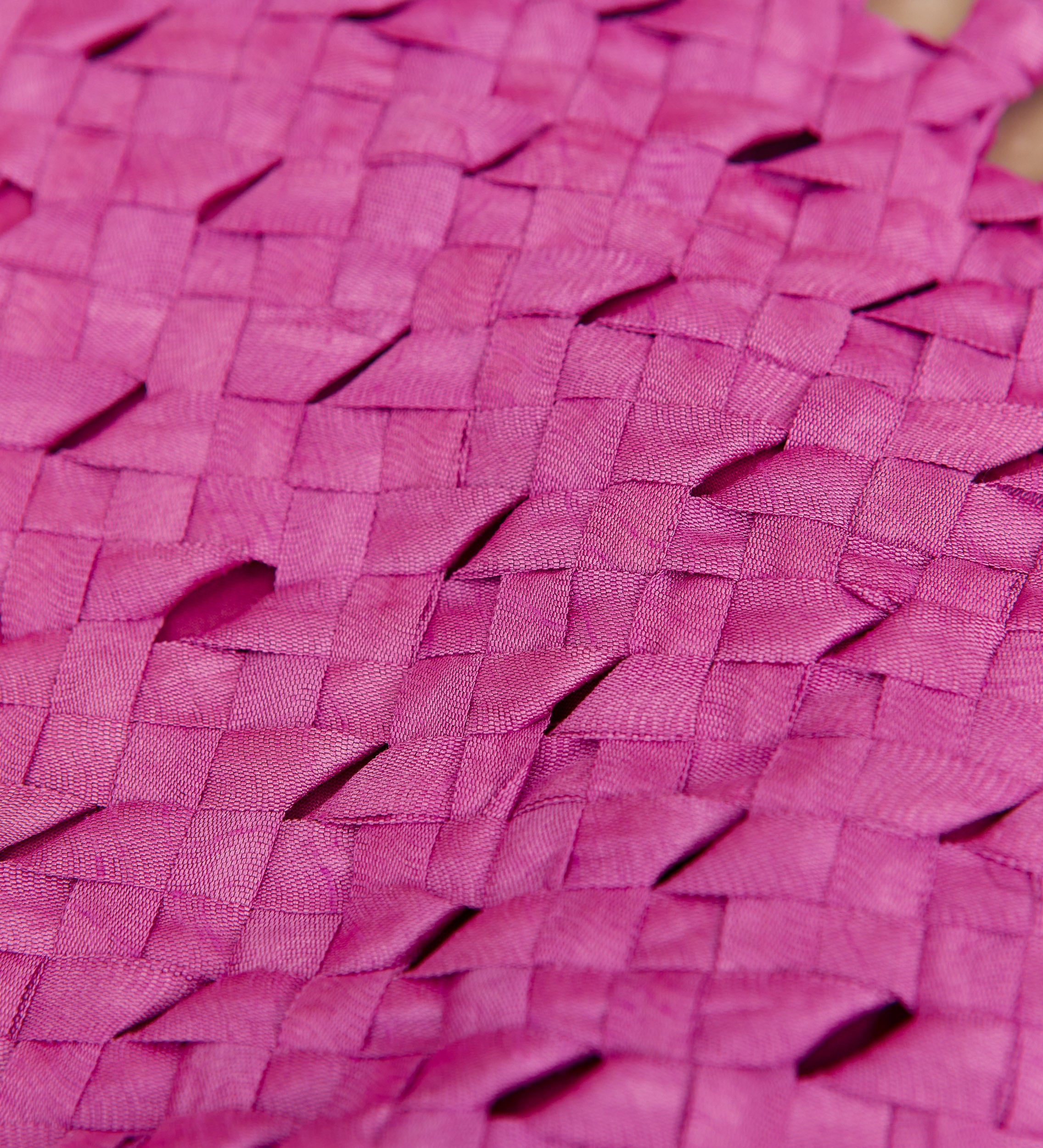 sac en shantung tressé