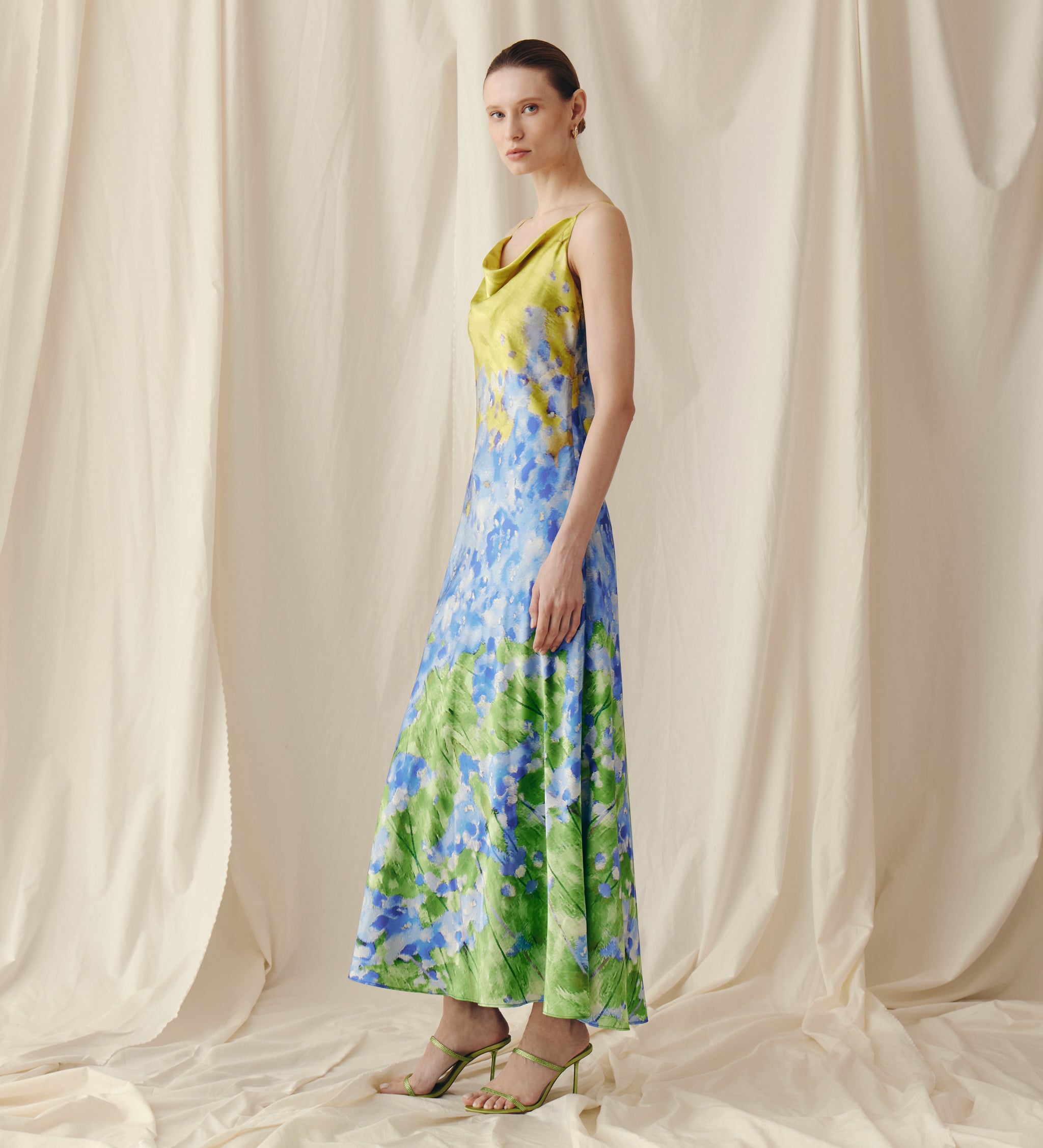 Vestido largo tirantes