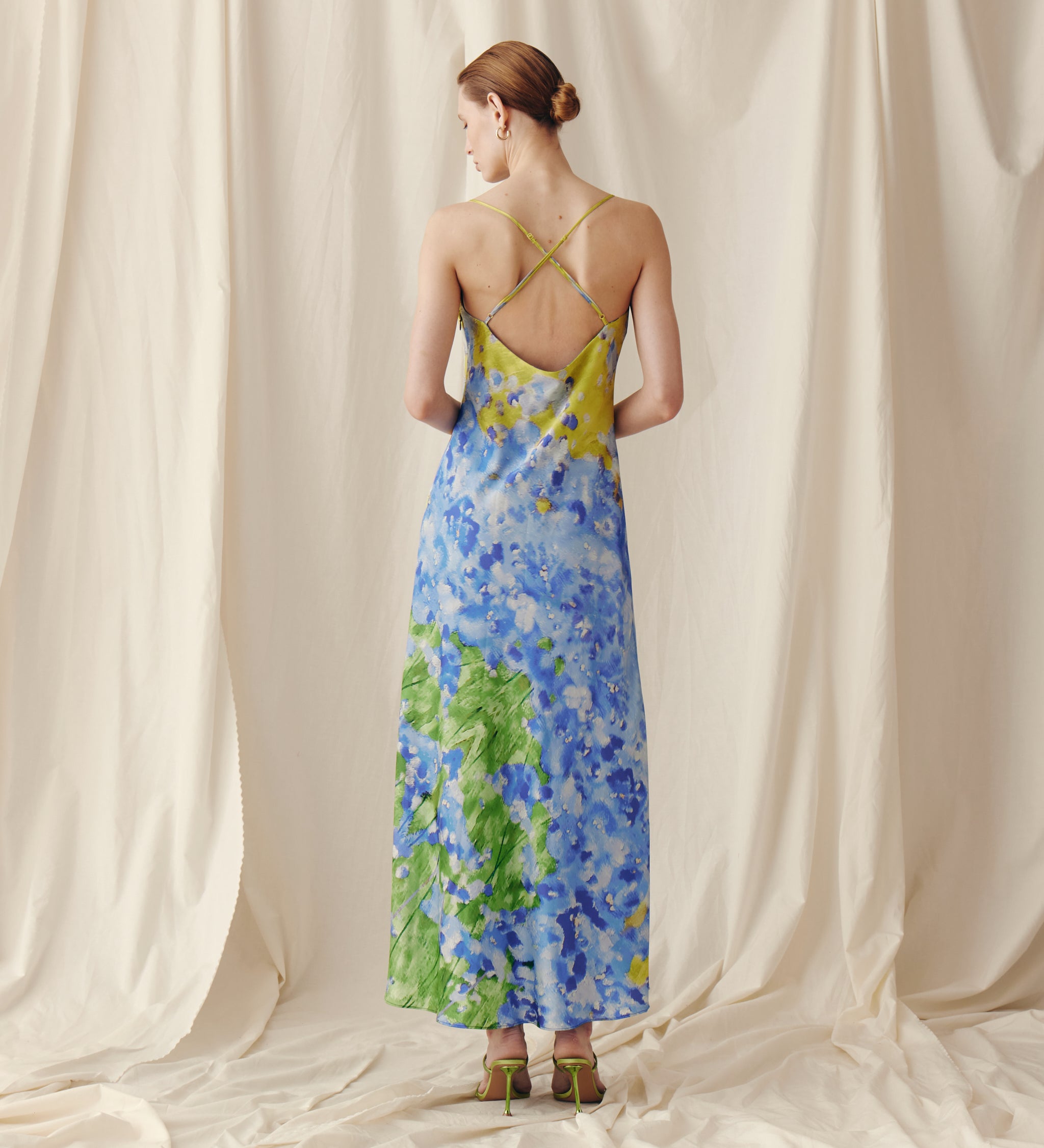 Vestido largo tirantes