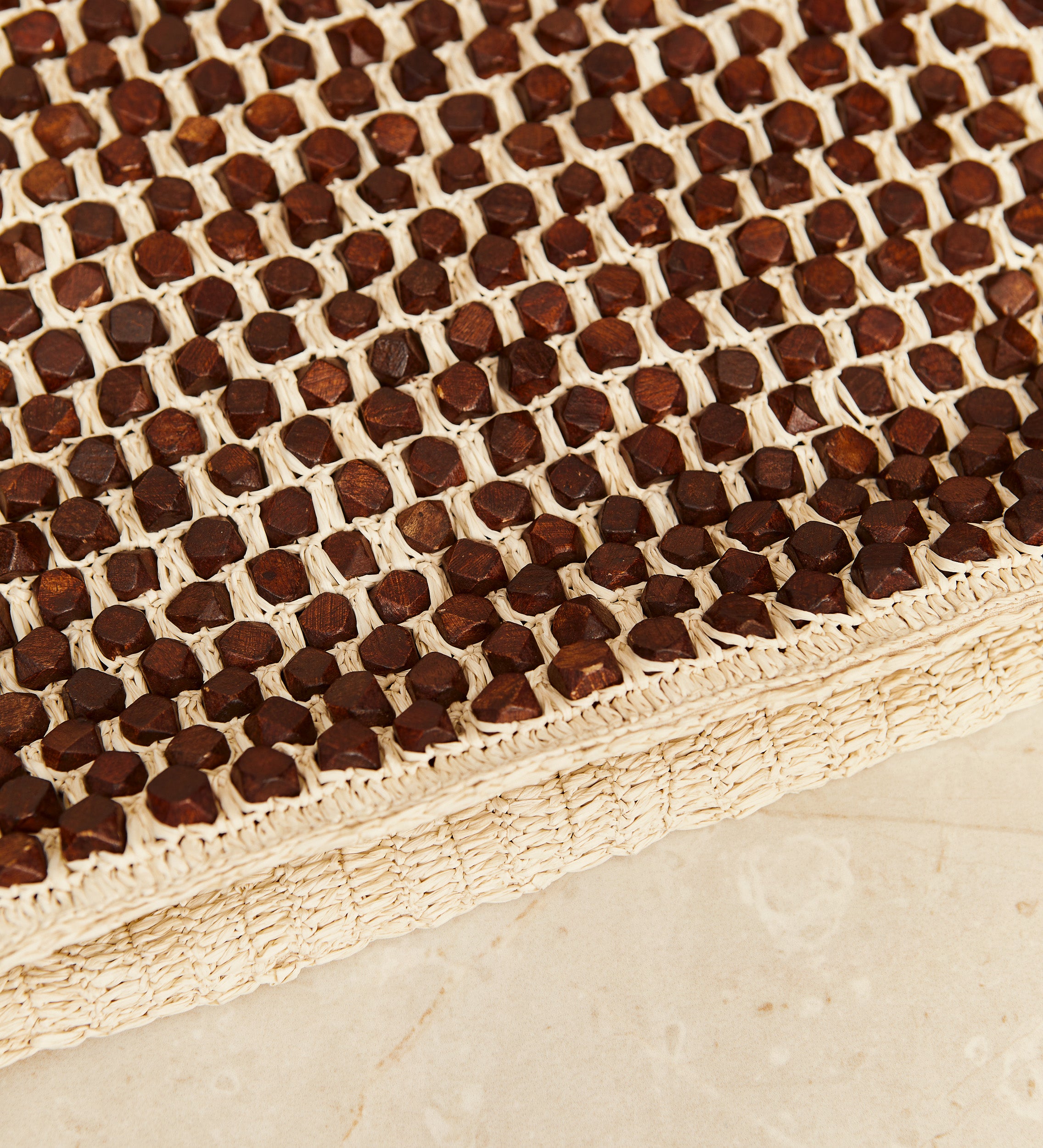 braided shantung bag