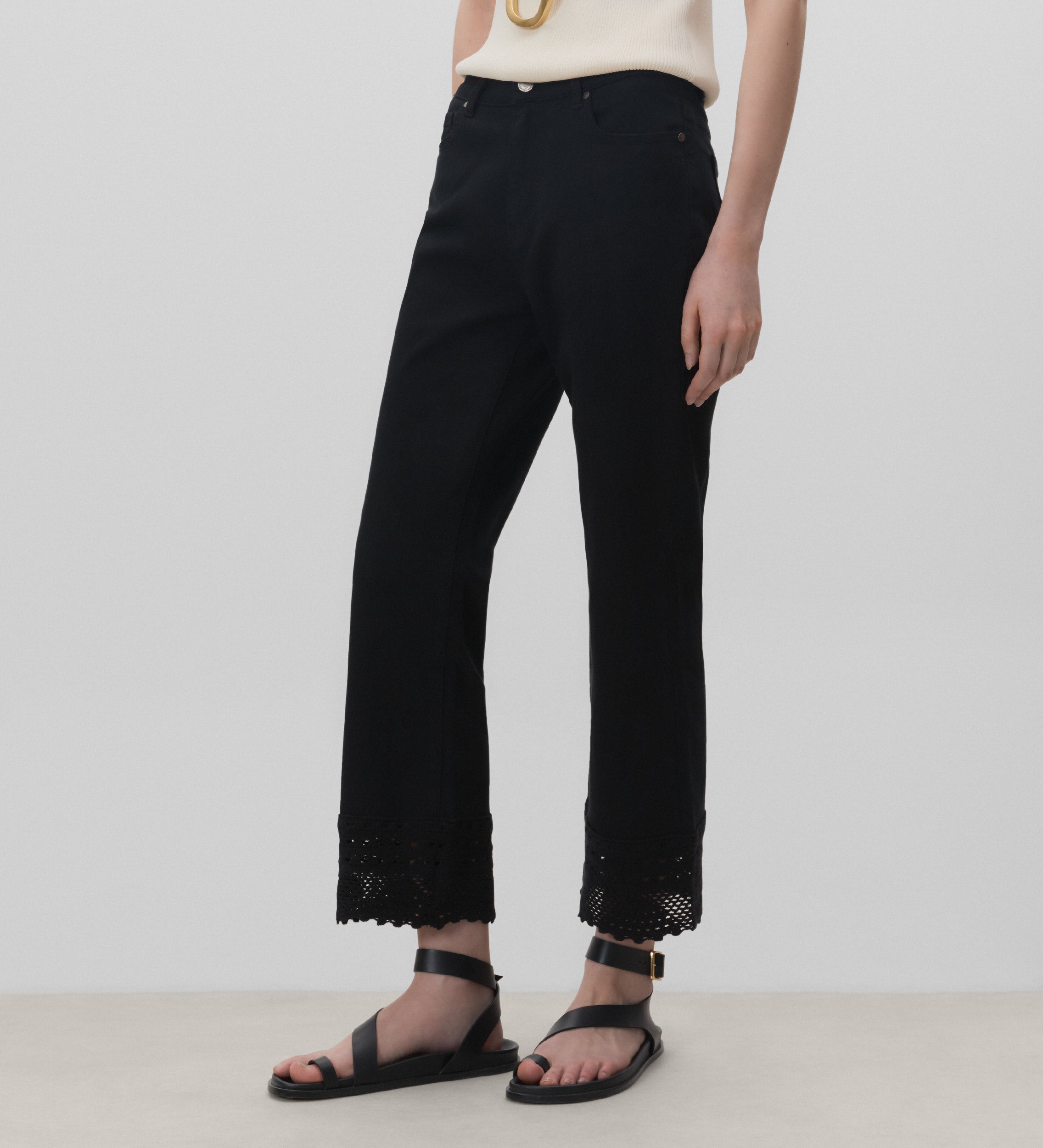 Decorative low trousers