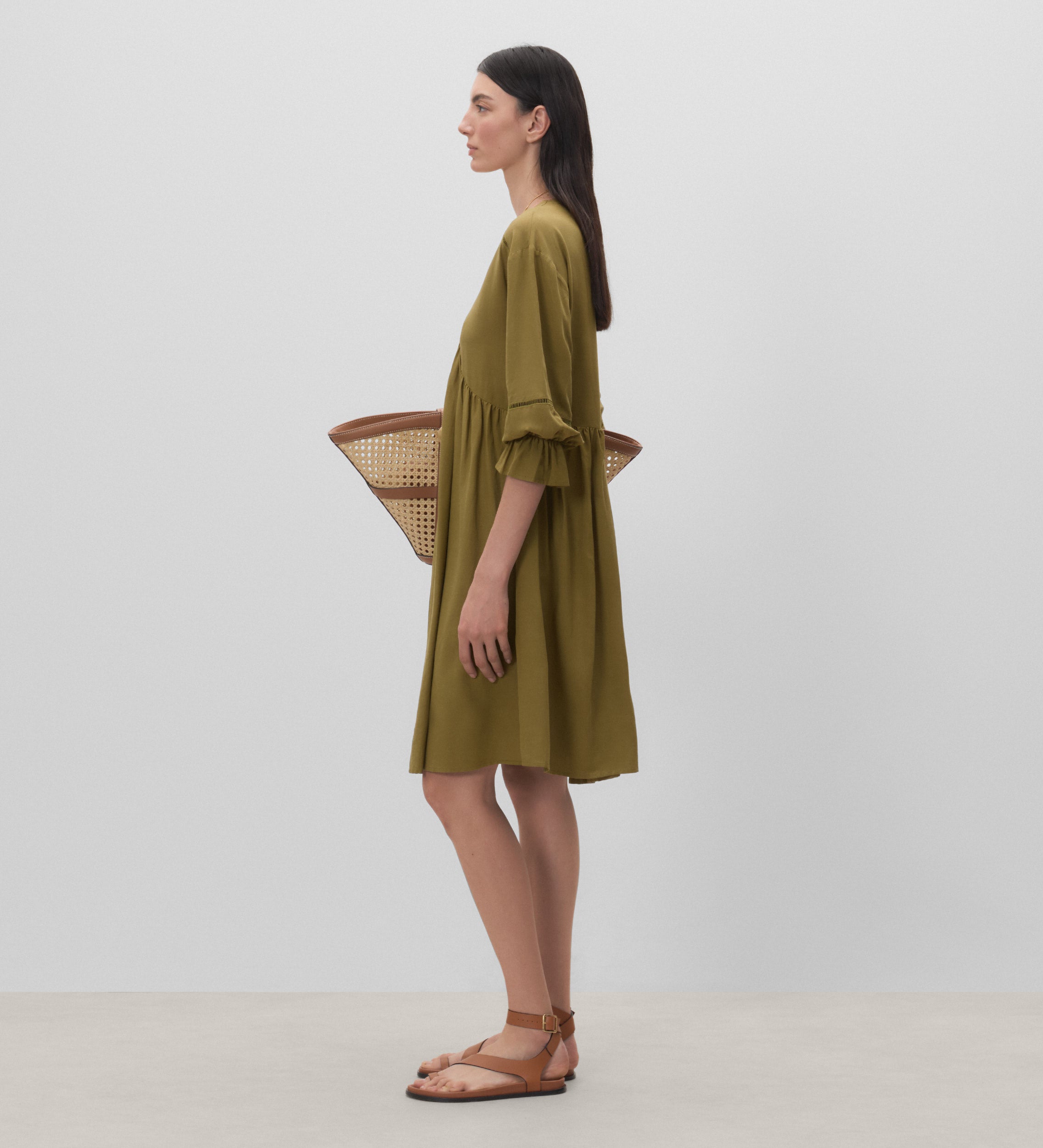 Short V-neck dress