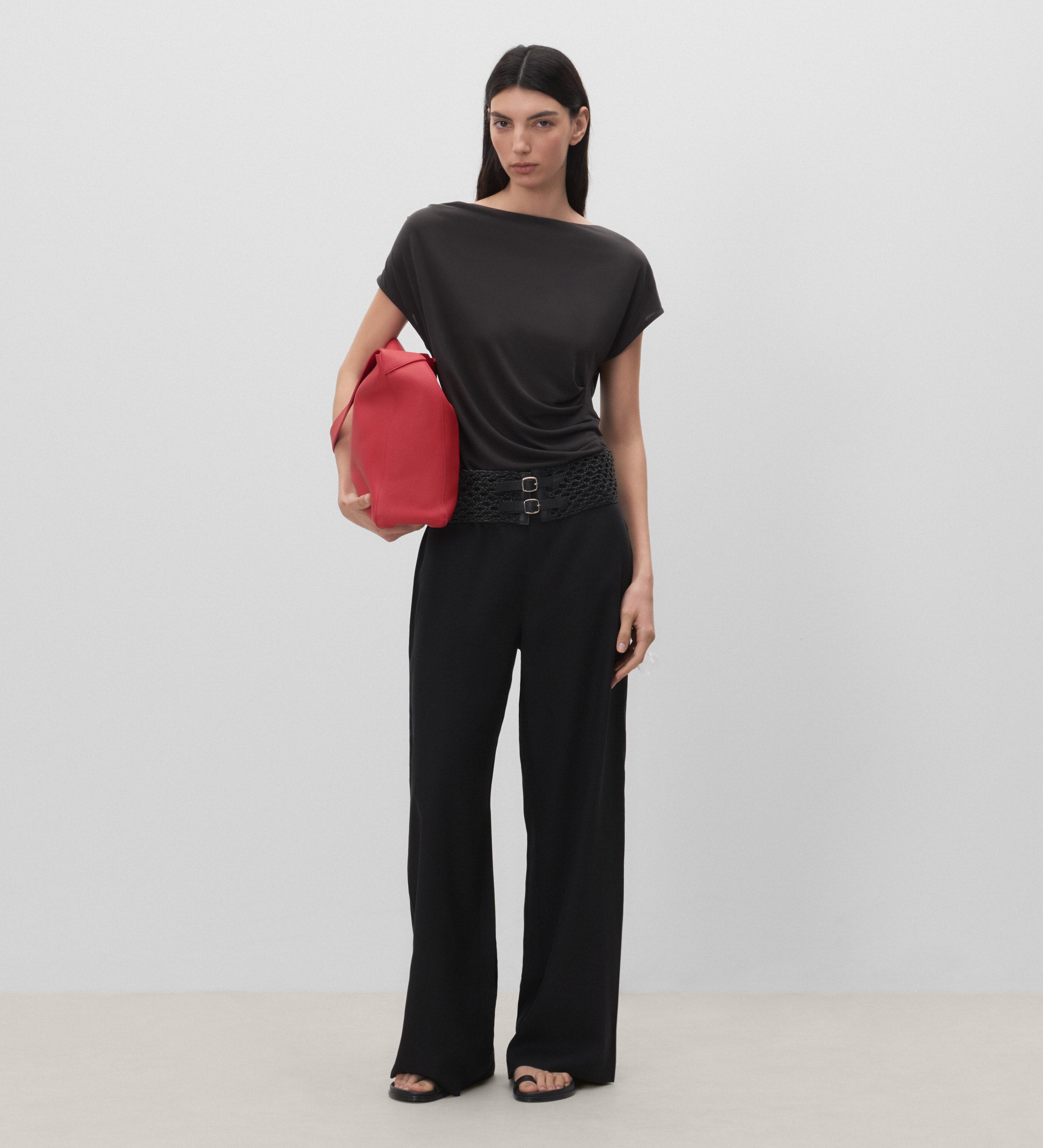 Long straight pants