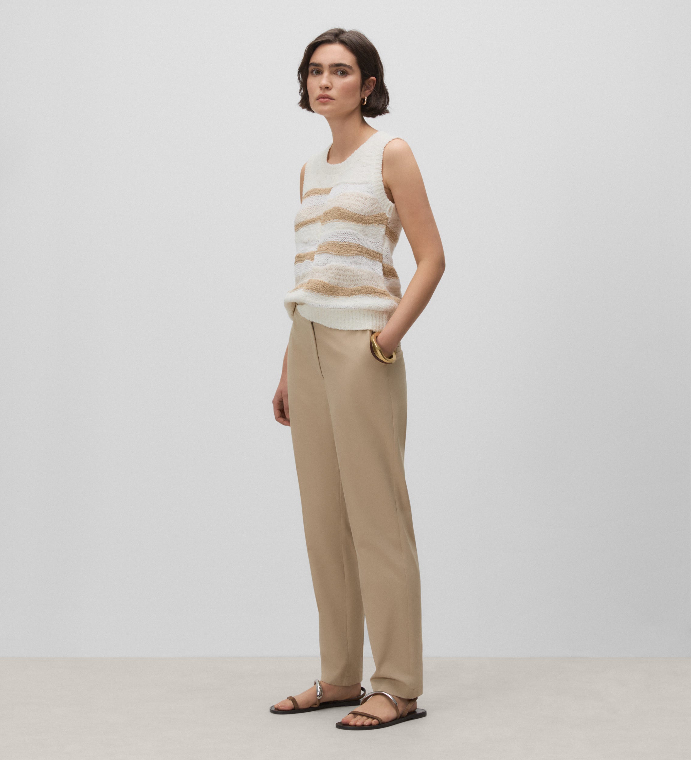 Straight pants
