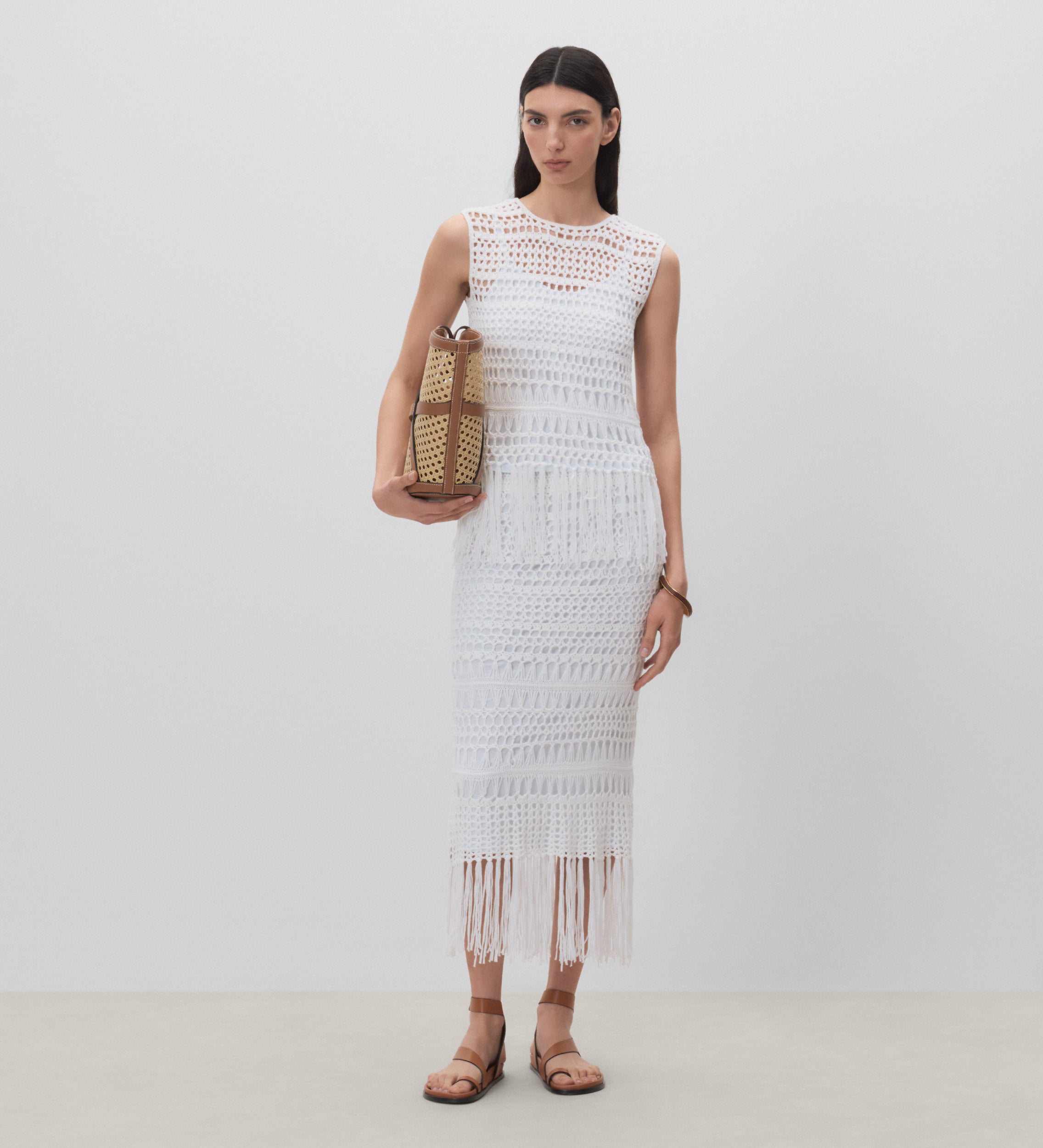 Top crochet flecos