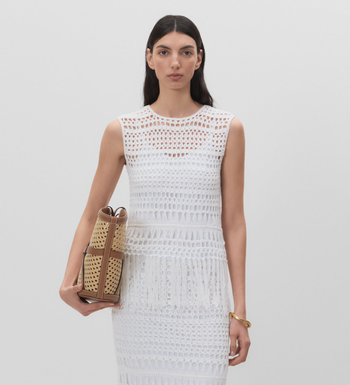 Top crochet flecos