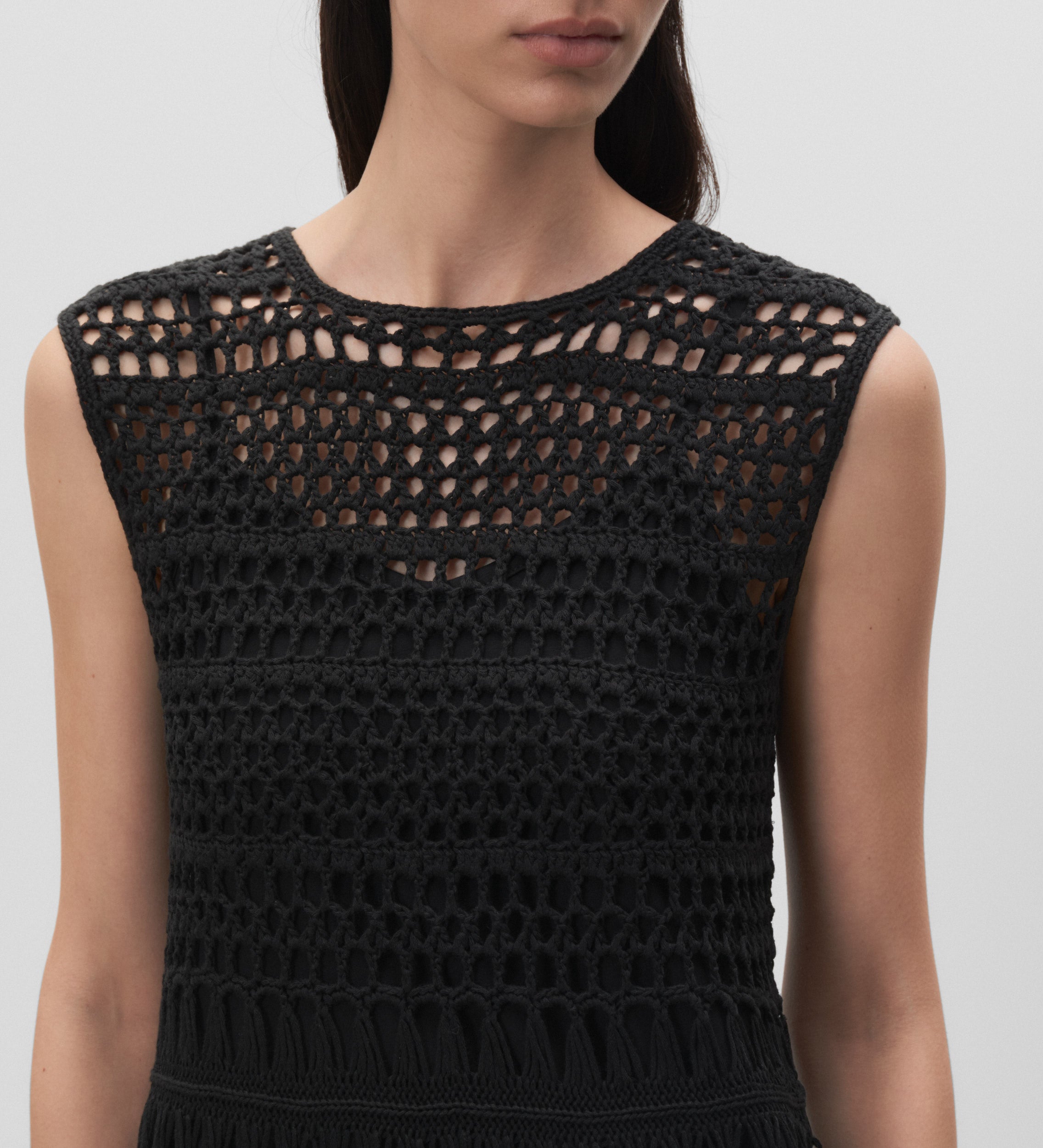 Fringe crochet top
