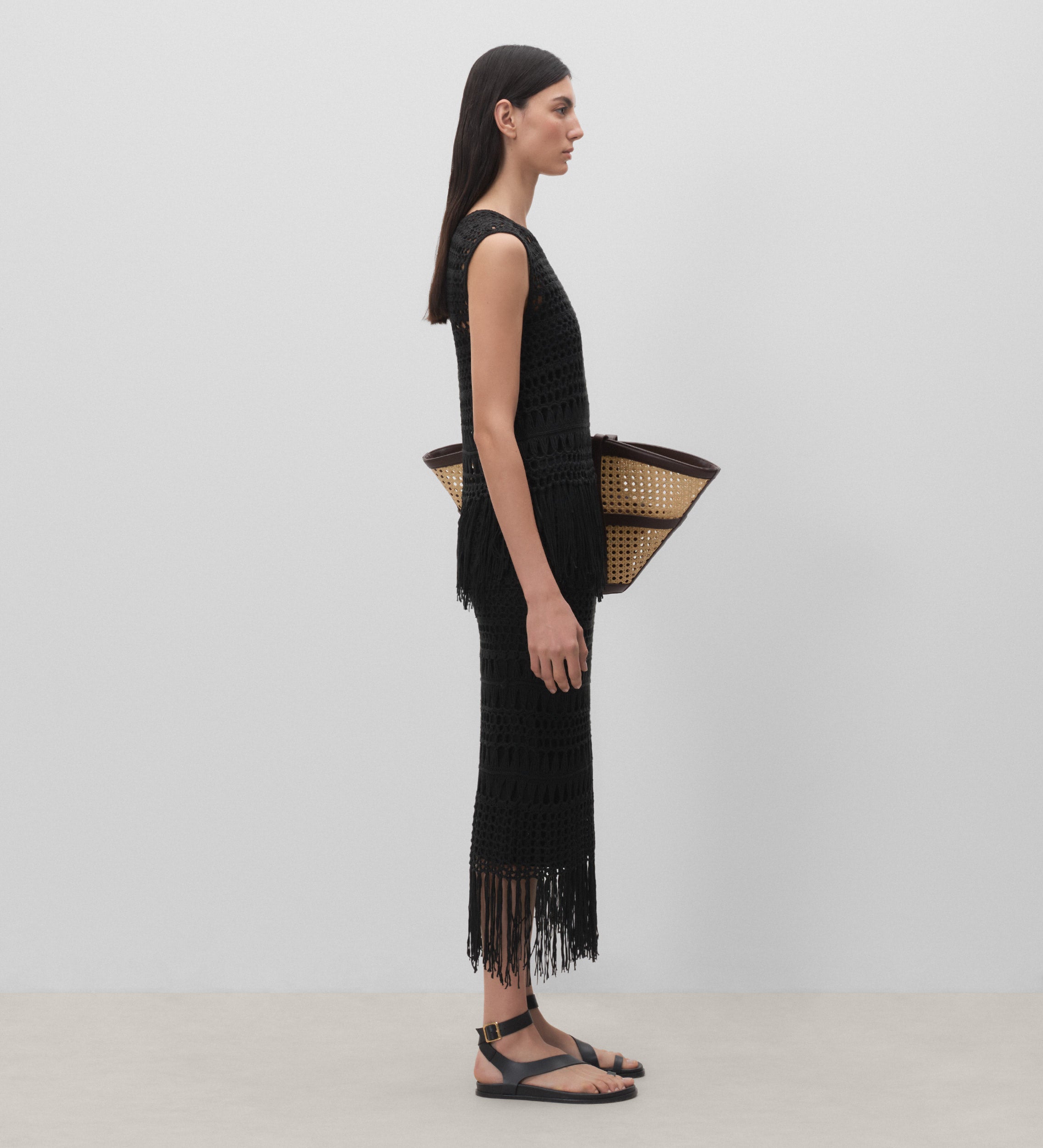 Fringe crochet top