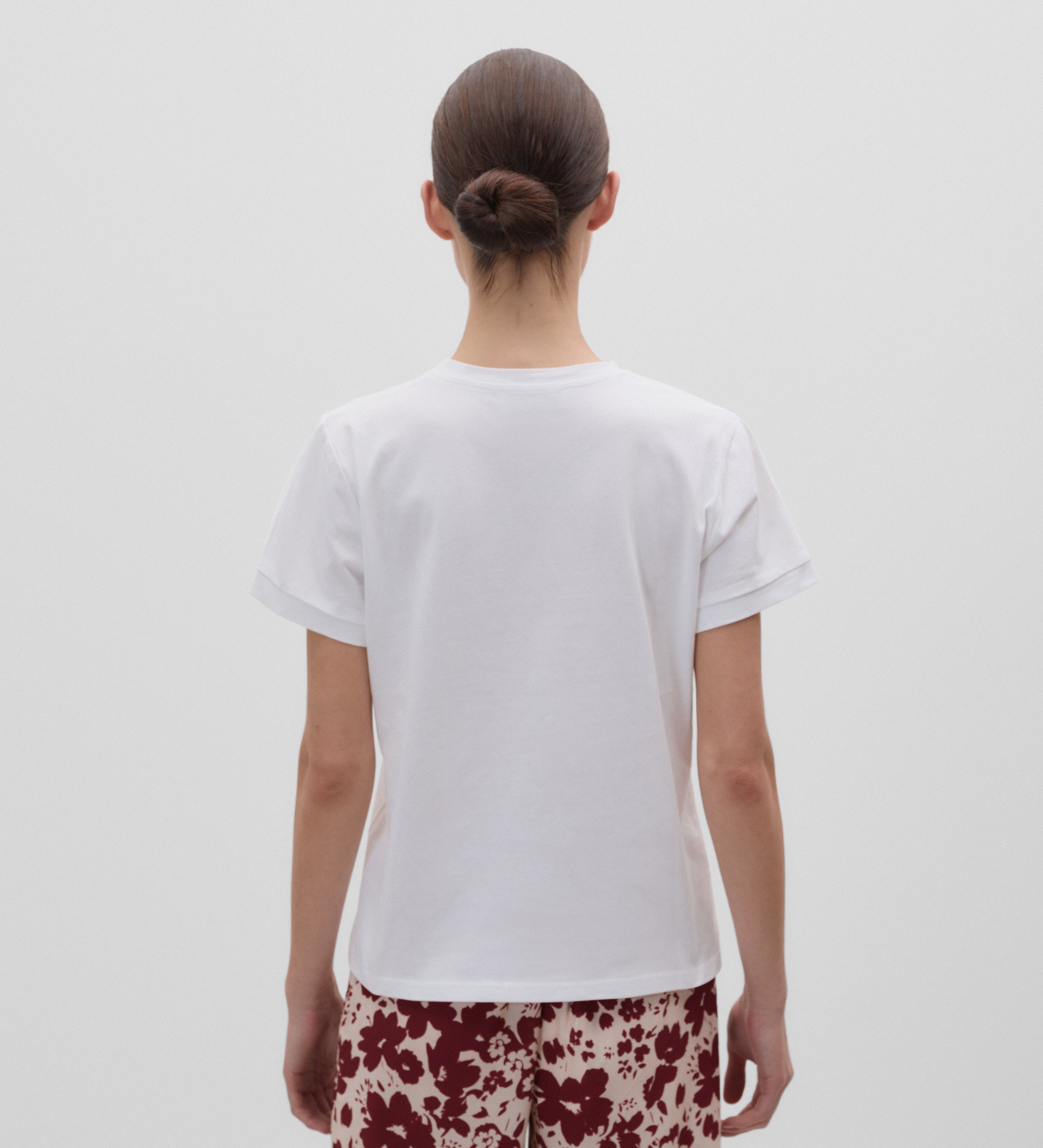 T-shirt avec détails au crochet