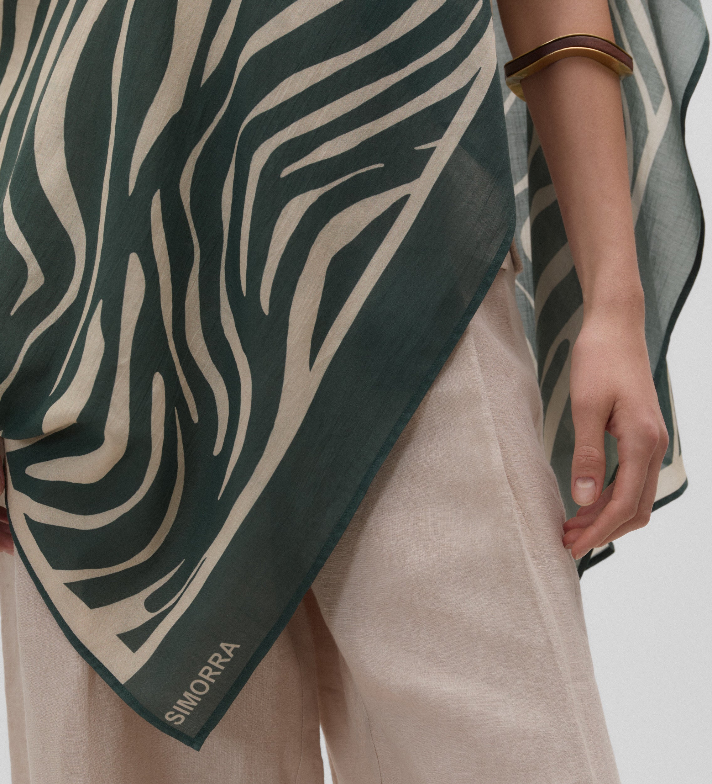 Animal print pareo