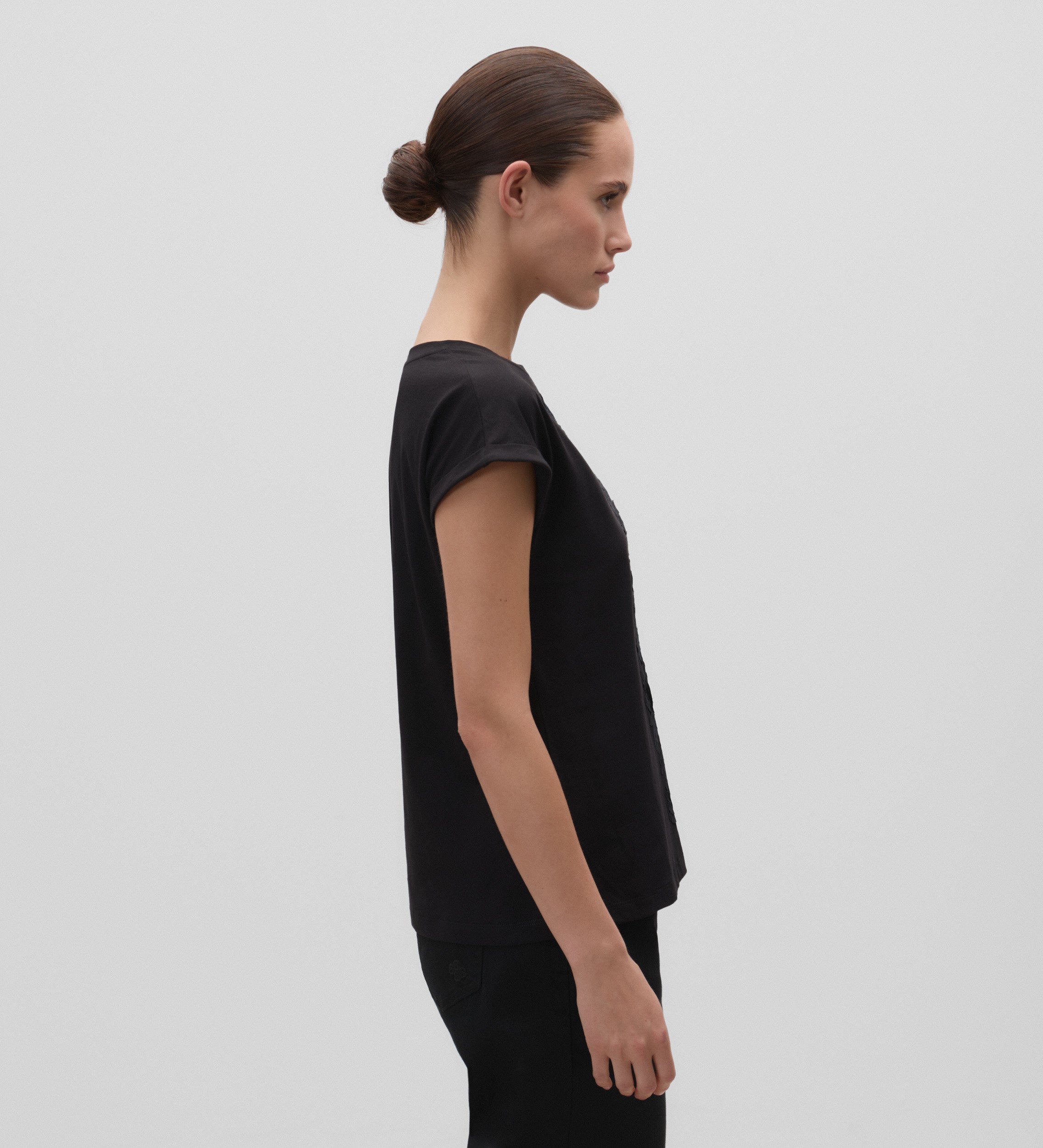 Camiseta bordado 3D