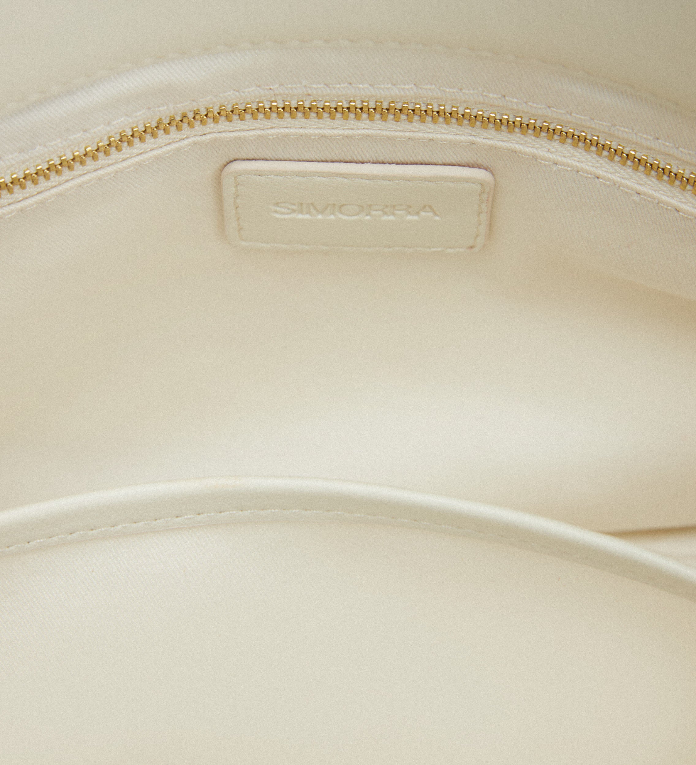Sac en cuir plissé