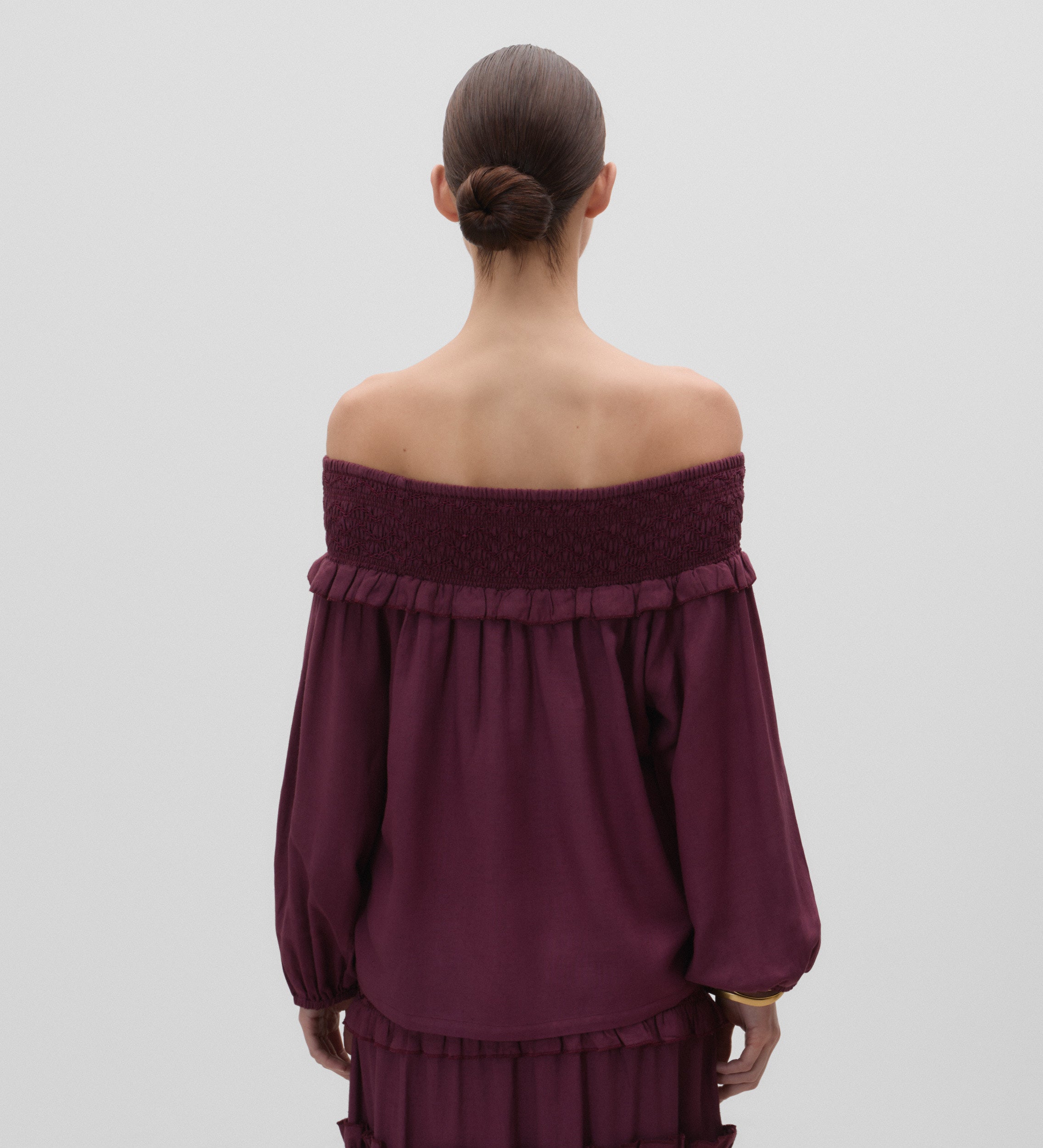 Strapless top
