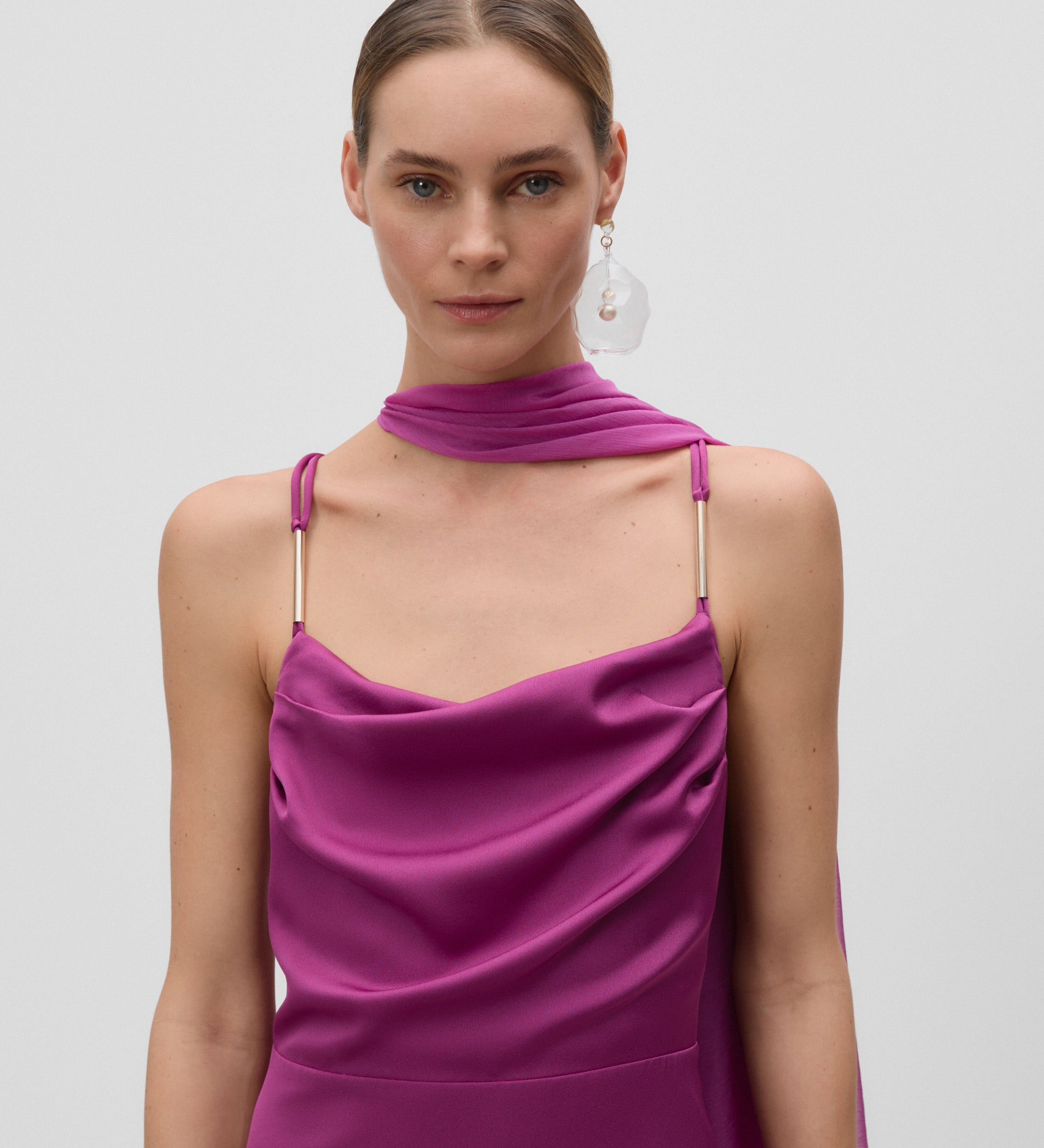 Long strappy dress