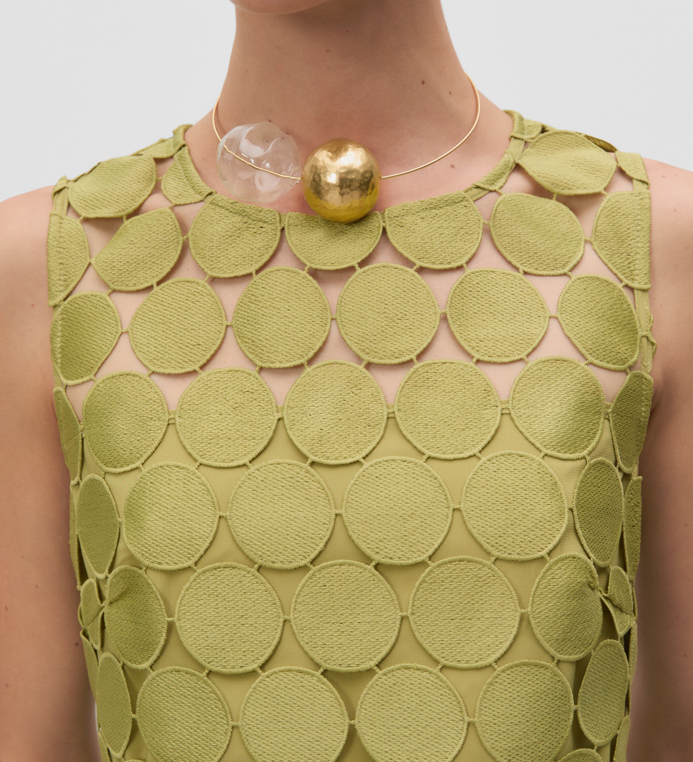 Sleeveless tube dress