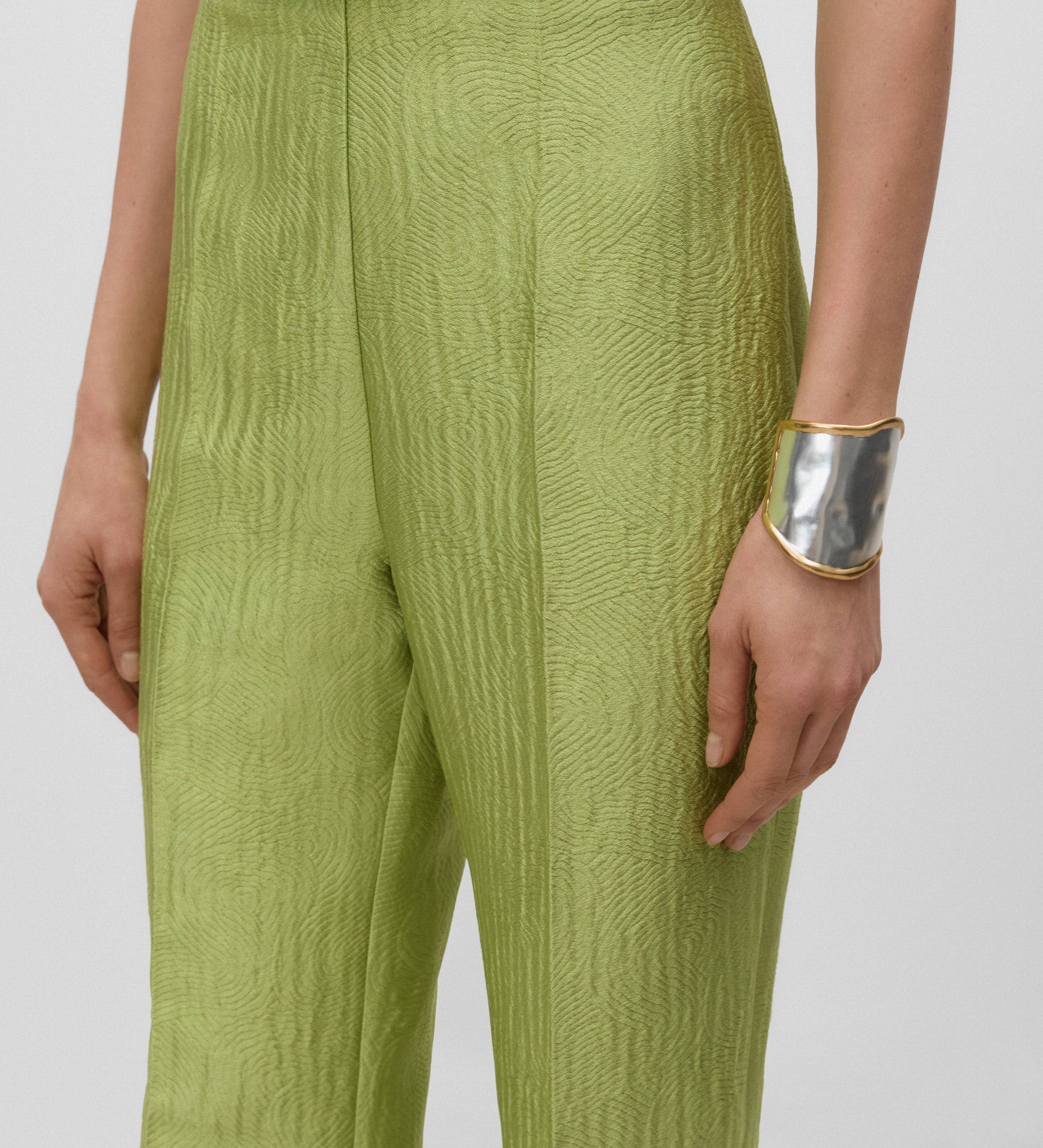 Pantalon droit taille haute