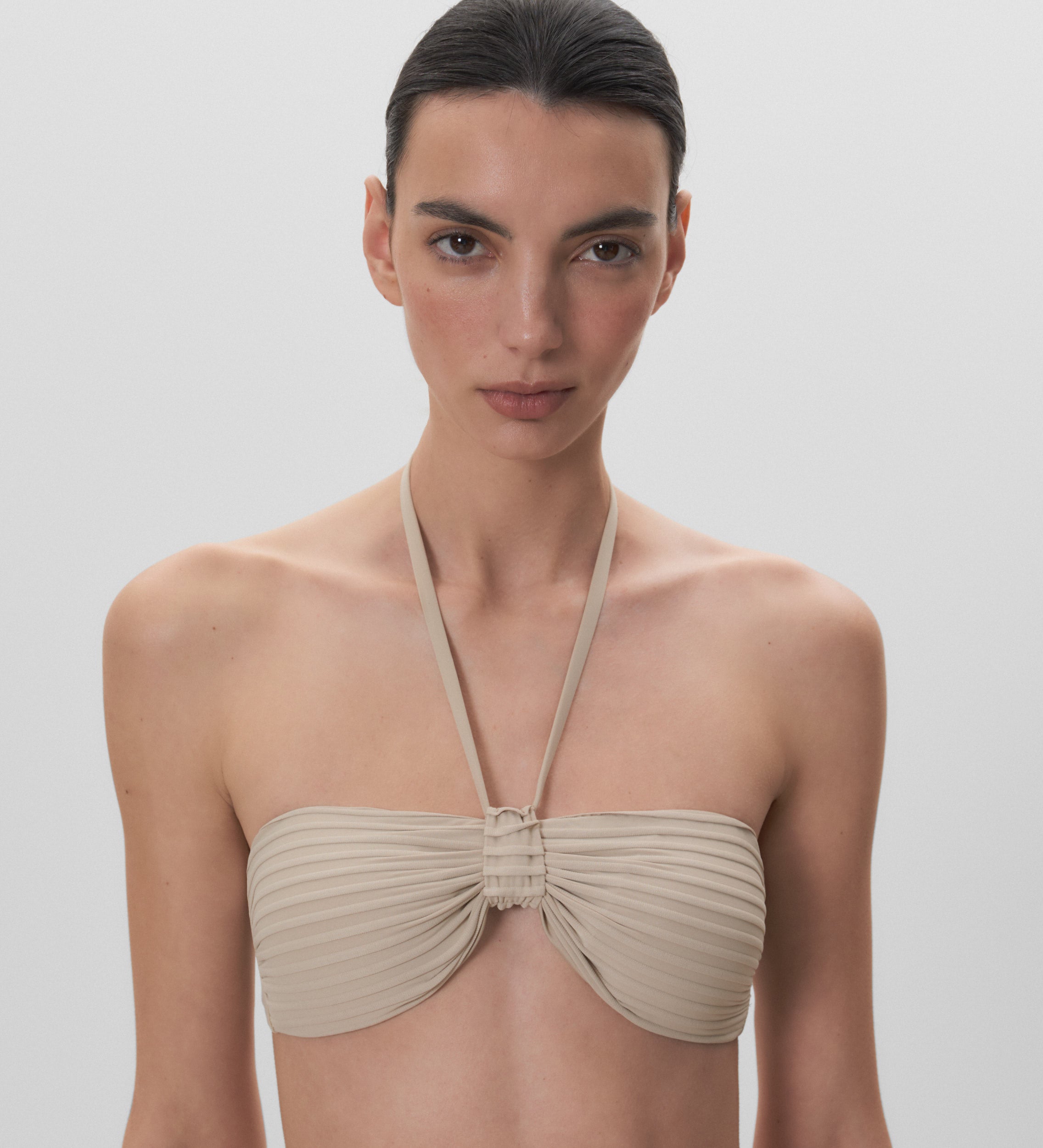 Bandeau bikini top