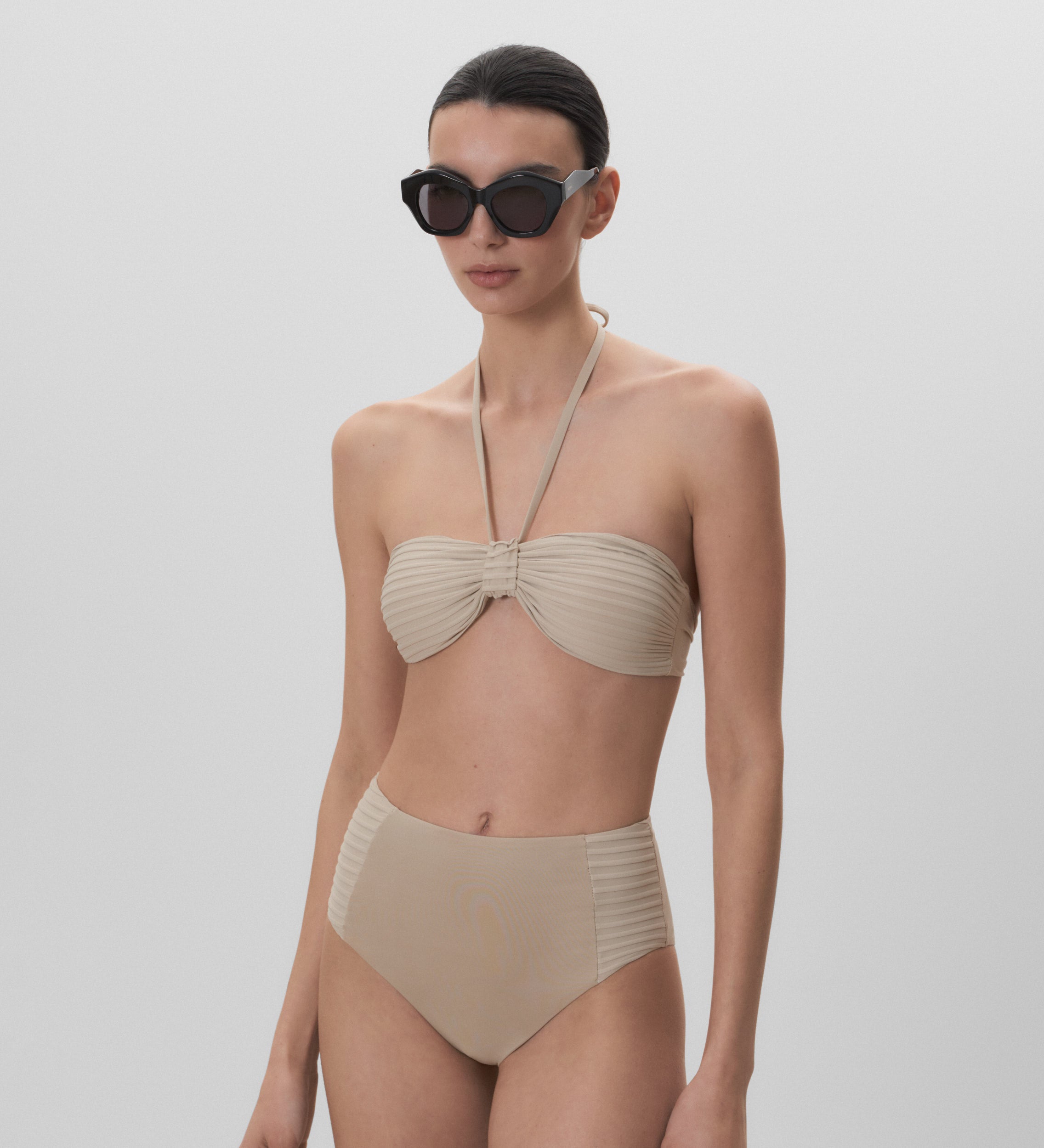 Bandeau bikini top