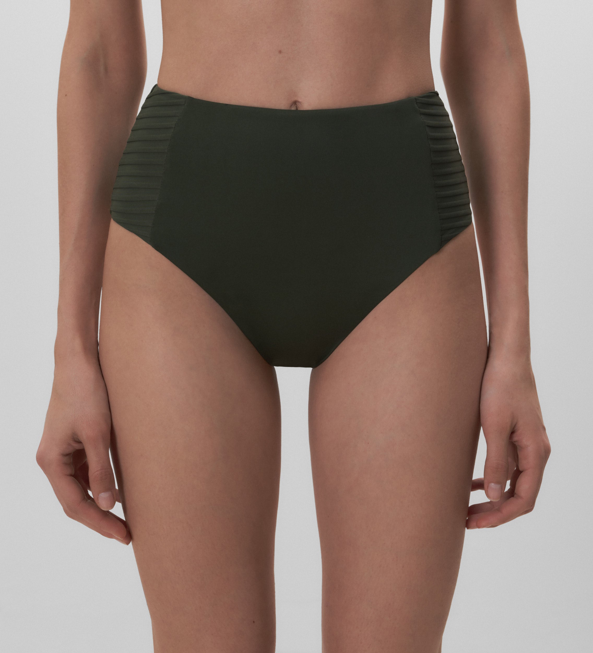 Bas de bikini taille haute